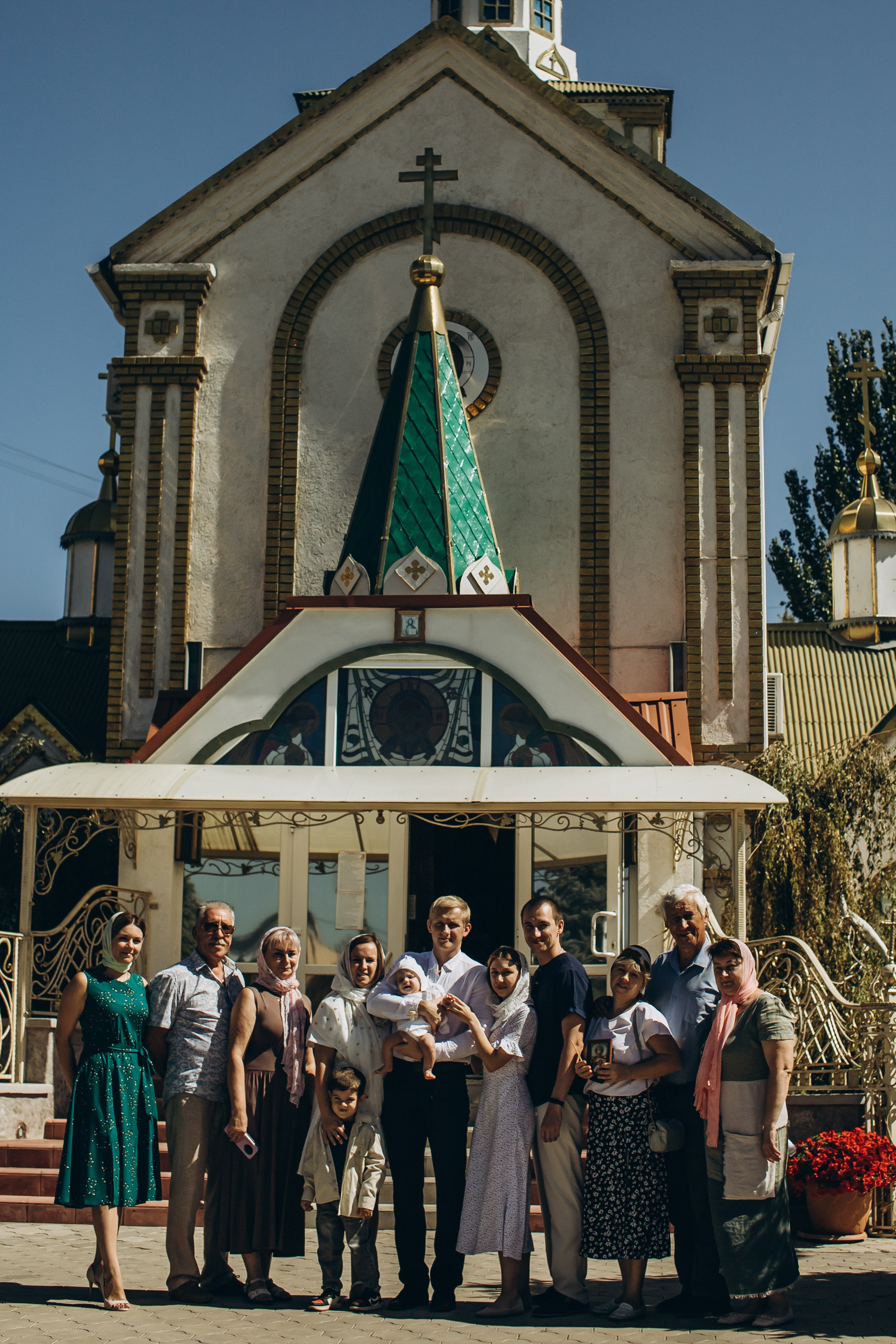 Крещение Дмитрия. Семейный фотограф в Волгодонске Краченцева Анна