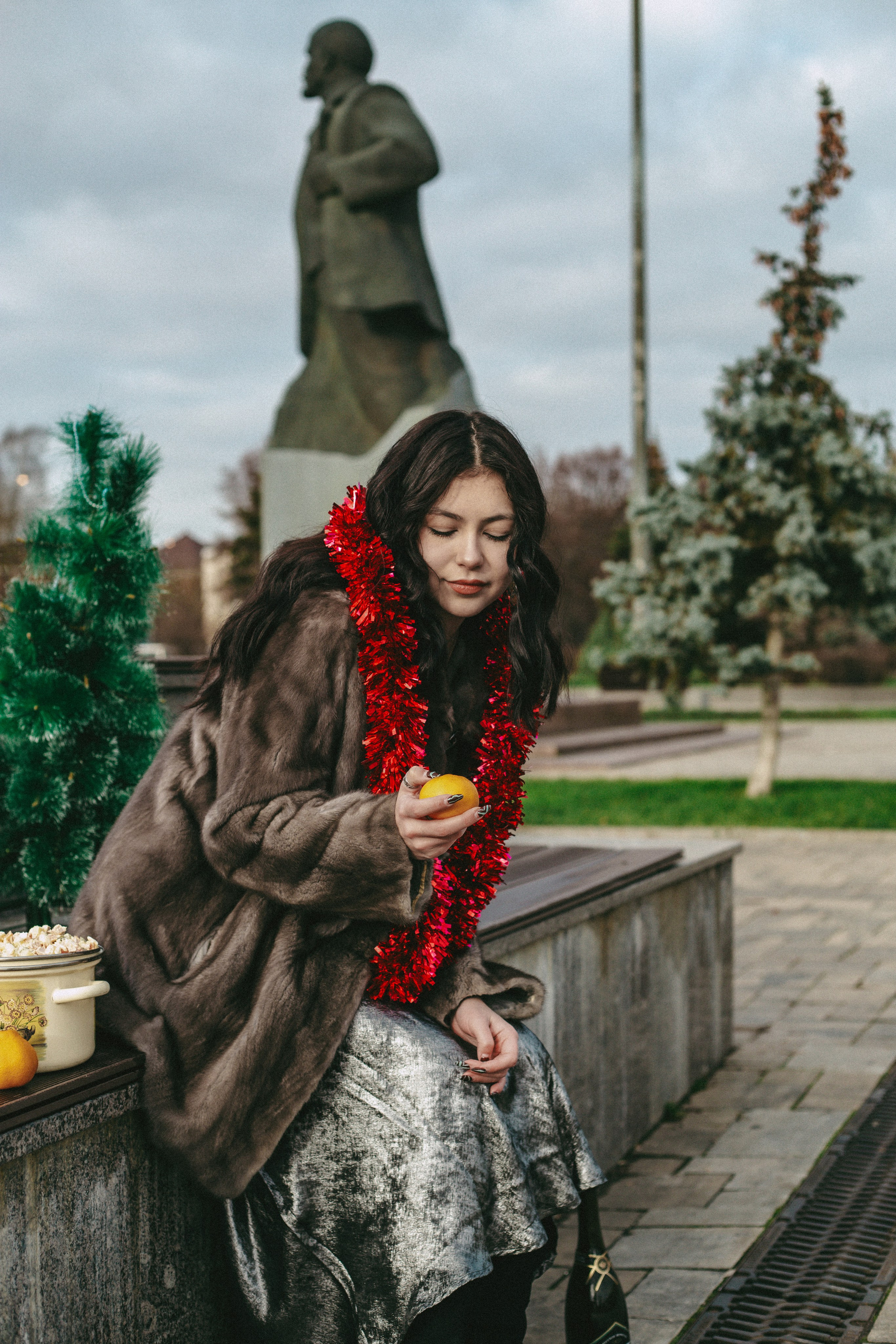 Лиза Новый год. Портретный фотограф Москва Юлия Трякина