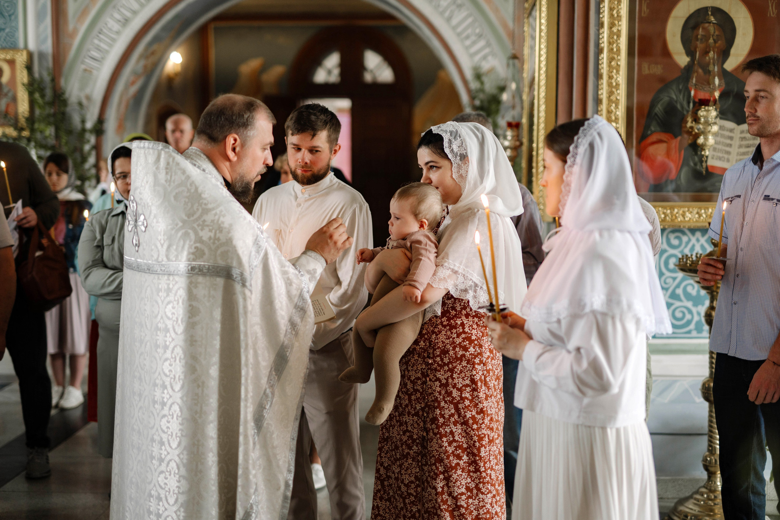 Крещение Мирона. Свадебный и семейный фотограф в Калуге Анна Киреева