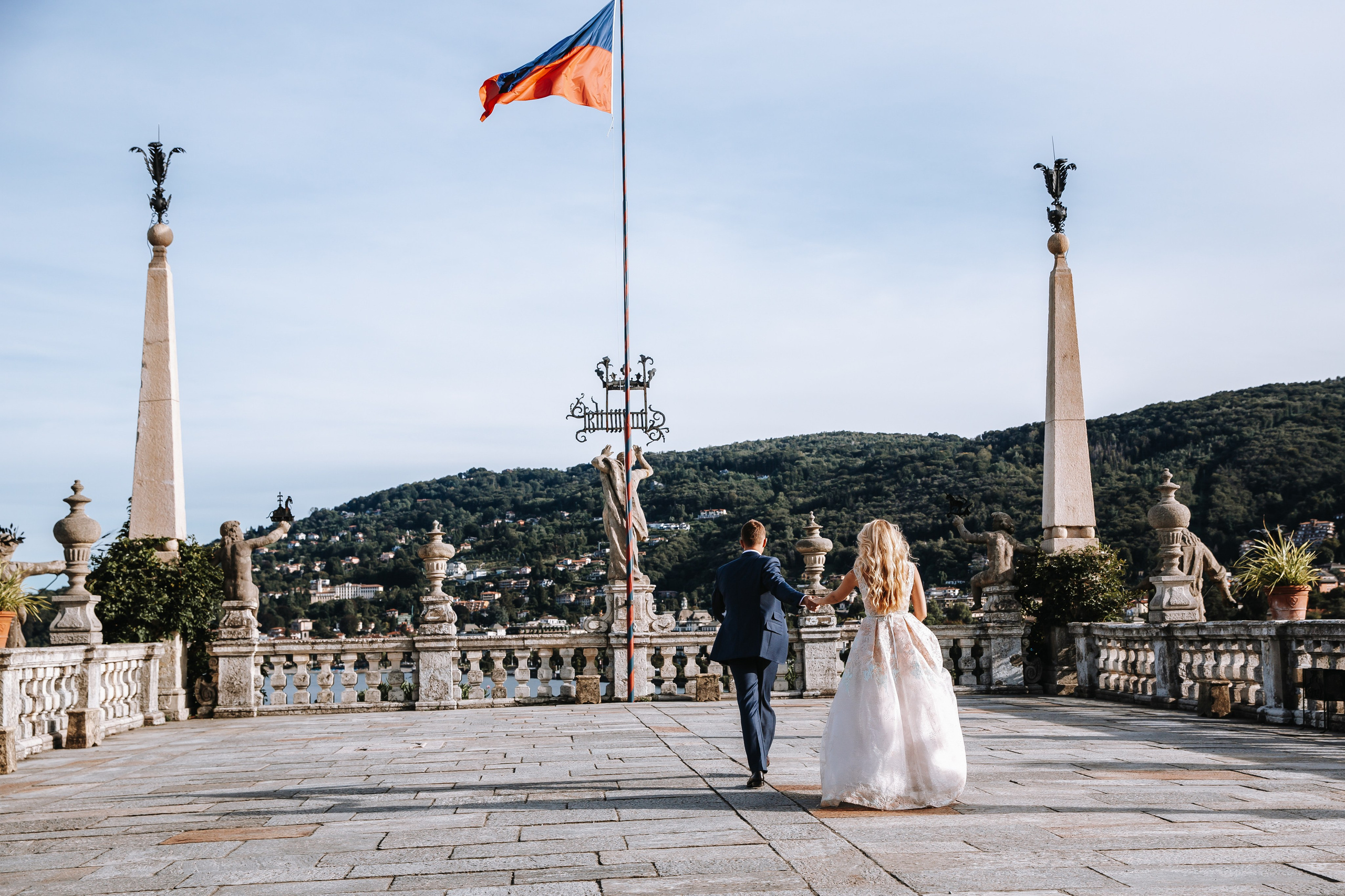 Свадьба в Италии (озеро Маджоре). Фотограф и видеограф Анна Домашенко