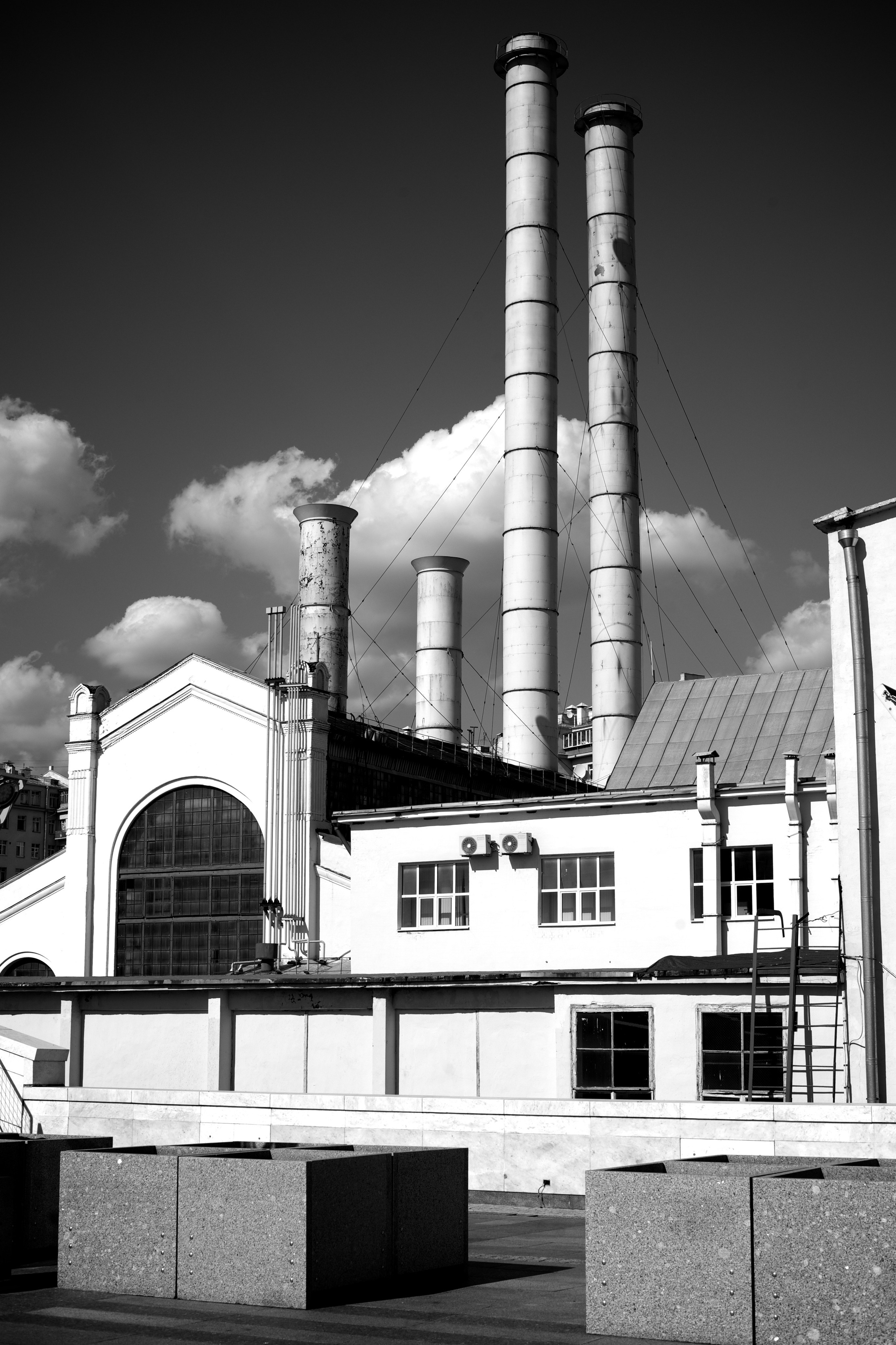 Электростанция в центре Москвы. Историческая электростанция Москвы