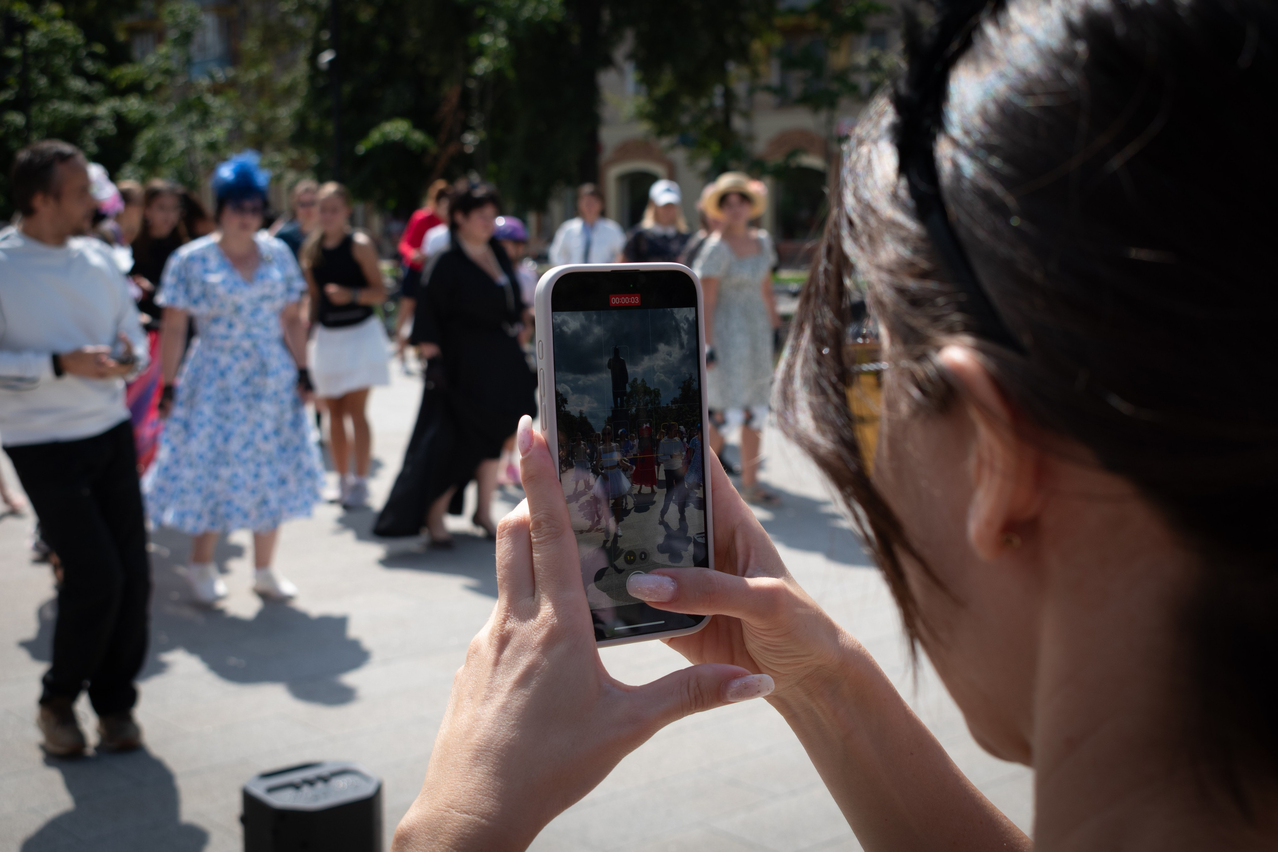 «Леди на велосипеде» — велопробег по г. Жуковскому 2025. Репортажный фотограф Сыбер Мартти