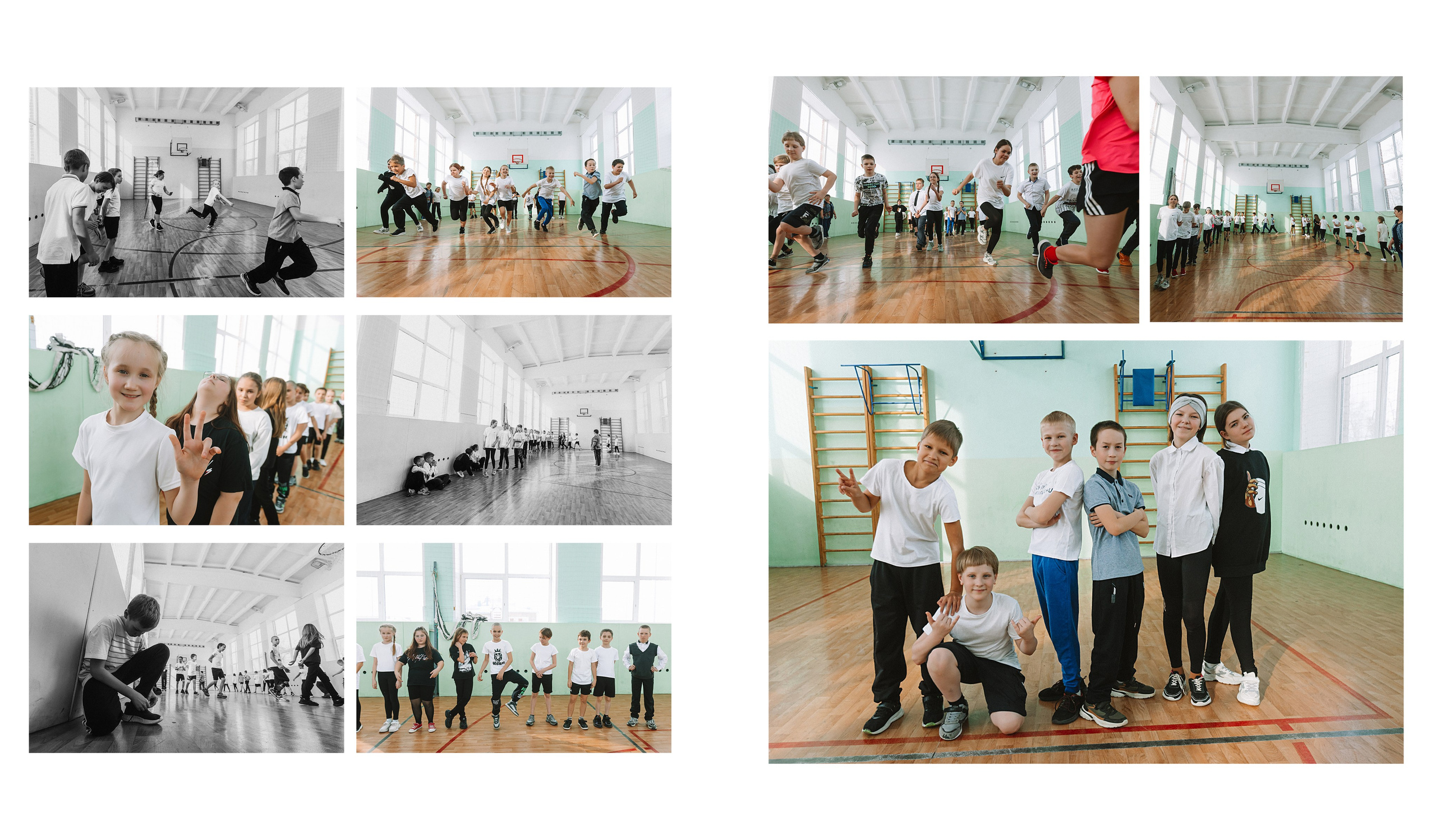 Макет фотокниги Один день 4 класс. Семейный фотограф Тюмень, фотограф на роды Салмина Мария