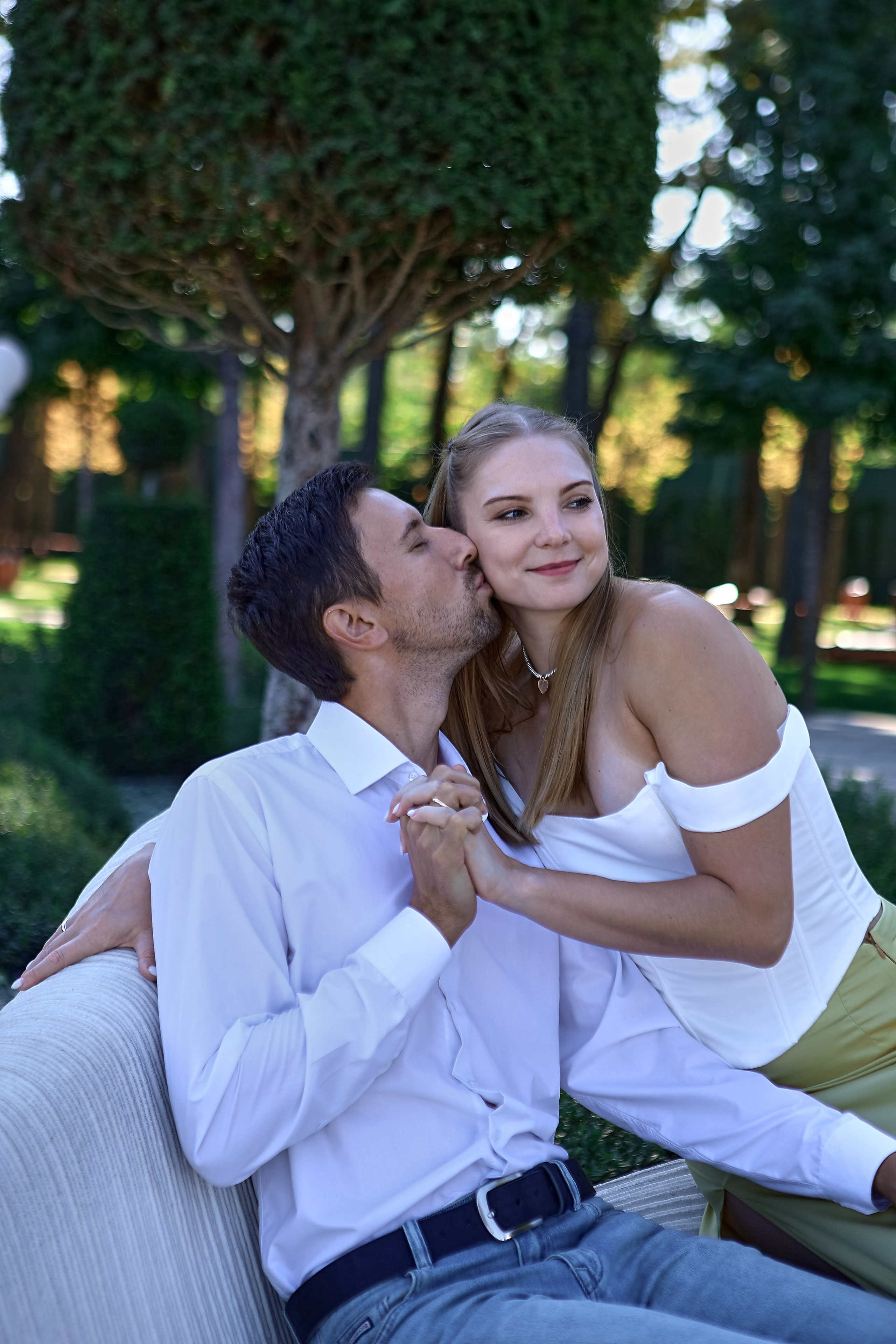 Фотосессия в стиле Love Story в парке Галицкого г. Краснодар. Семейный и свадебный фотограф в Краснодаре Михеева Светлана