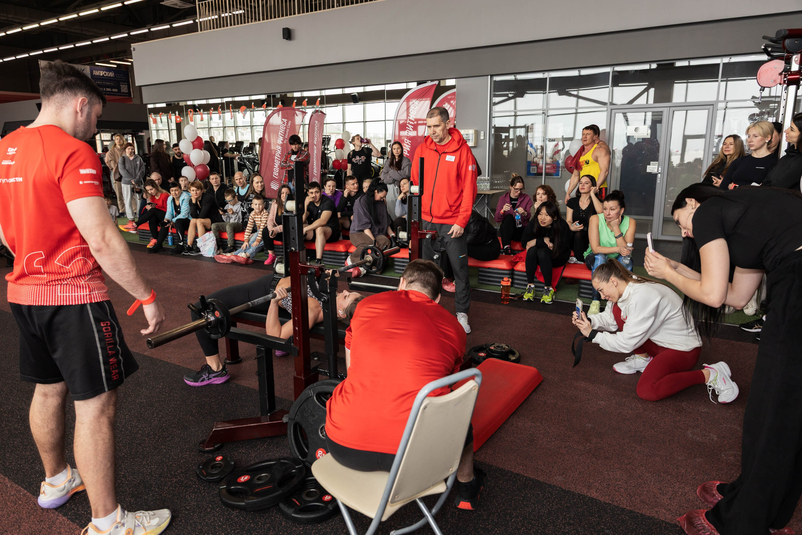 Народный жим. Геометрия Фитнеса. Свадебный и индивидуальный фотограф Владивосток