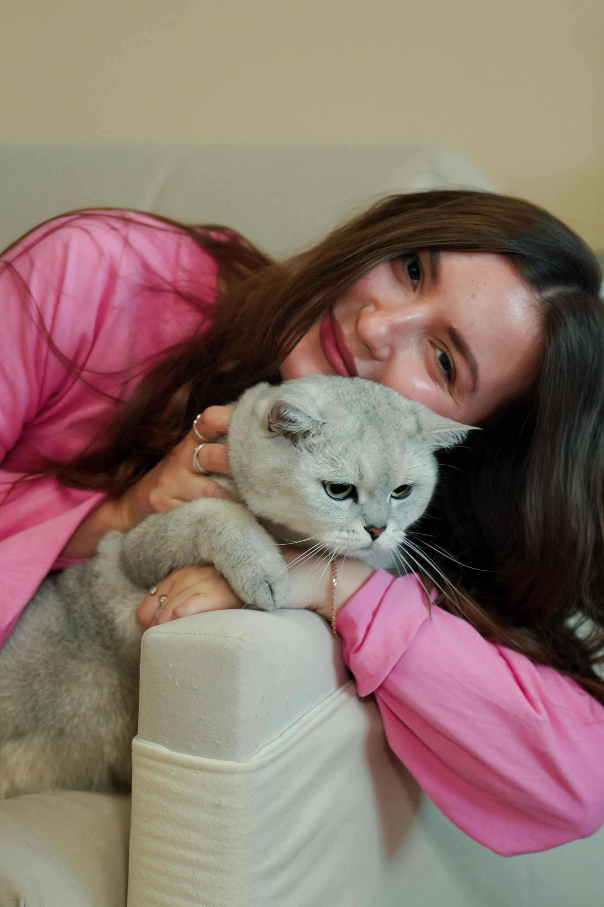 Домашняя серия с котиком. Фотограф-видеограф Екатерина Куликова в Москве и МО