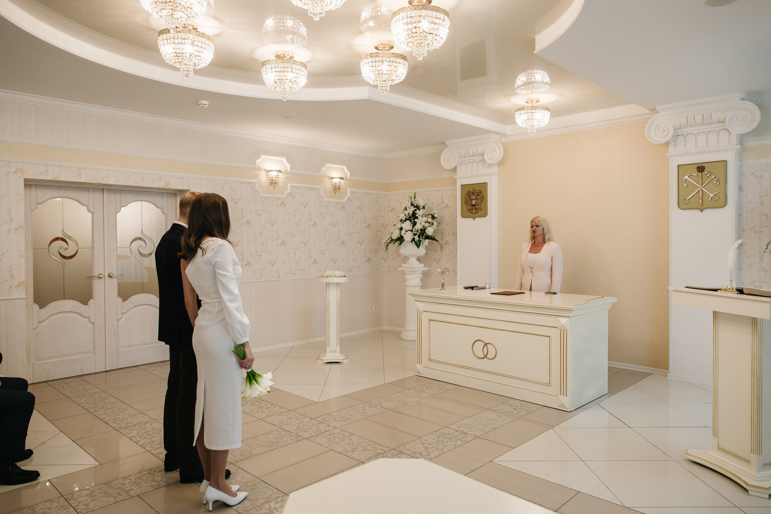 ЗАГС Курортного района (г. Сестрорецк) | сентябрь. Свадебный фотограф в Санкт-Петербурге Полина Корзухина