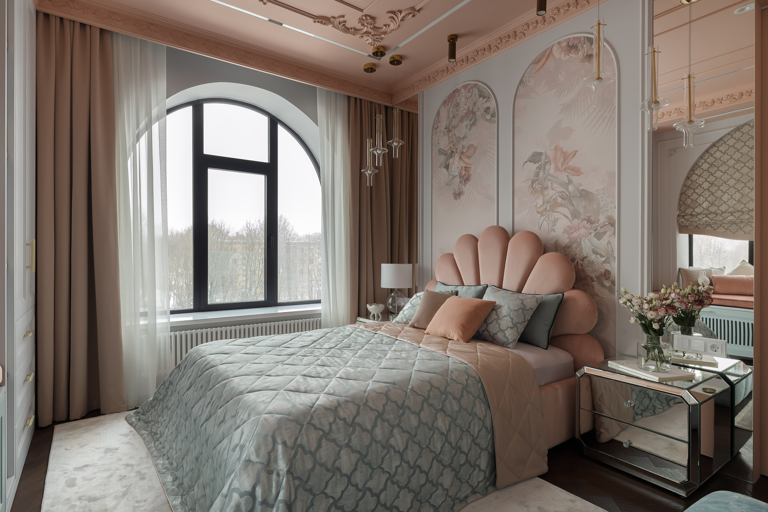 Яркая квартира. Совместная работа с интерьерным стилистом. Интерьерный фотограф в Москве