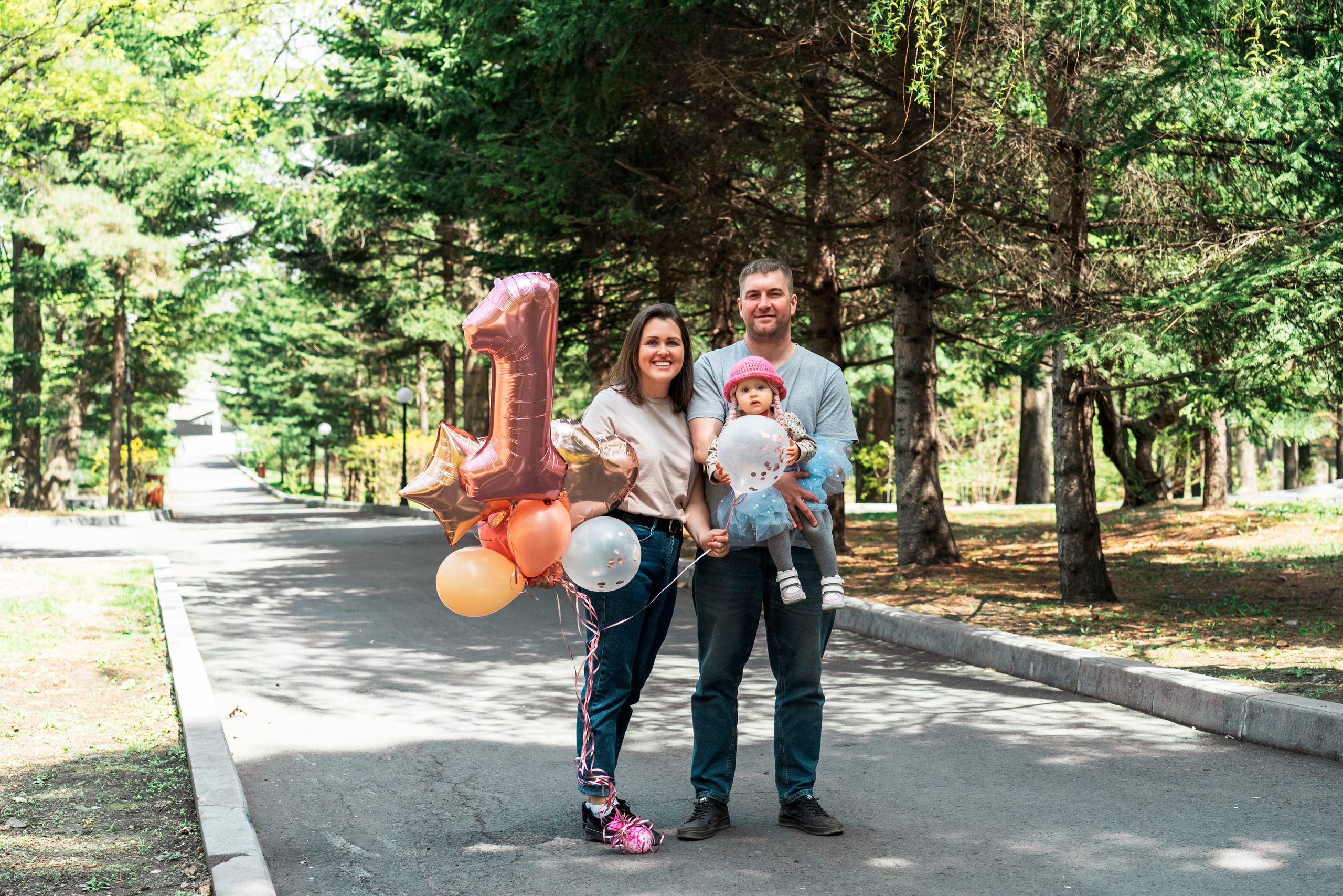 День рождения в парке. Семейный и детский фотограф во Владивостоке Мария Гой