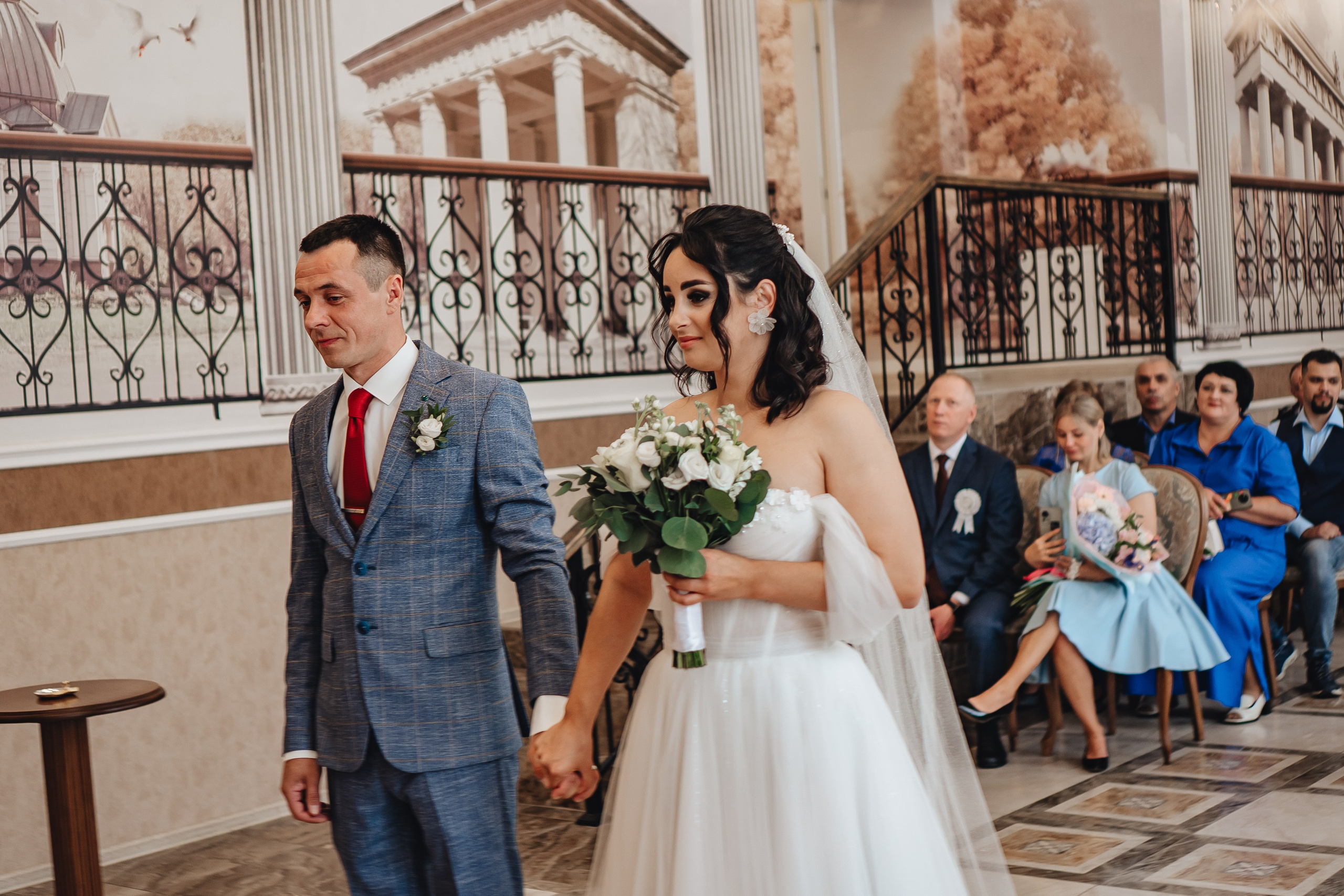 СВАДЕБНАЯ СЬЕМКА В ЗАГСЕ НА МОСКОВСКОМ ПРОСПЕКТЕ. Профессиональный фотограф, Санкт-Петербург — Виктория Богомолова