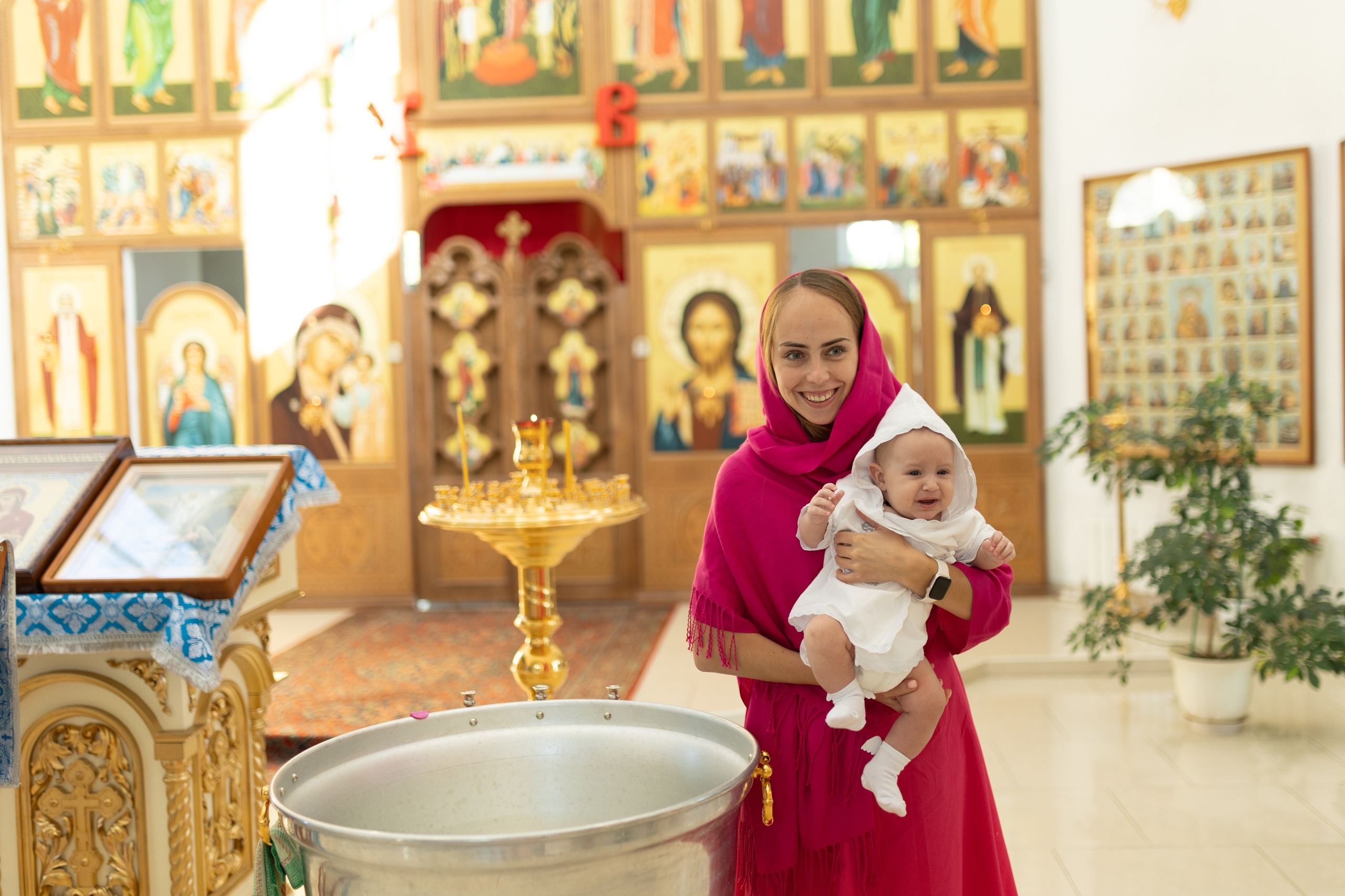 Крещение Артёма (все фото с таинсвта крещения). Фотограф новорожденных. Детский и семейный фотограф Марьяна Юдина