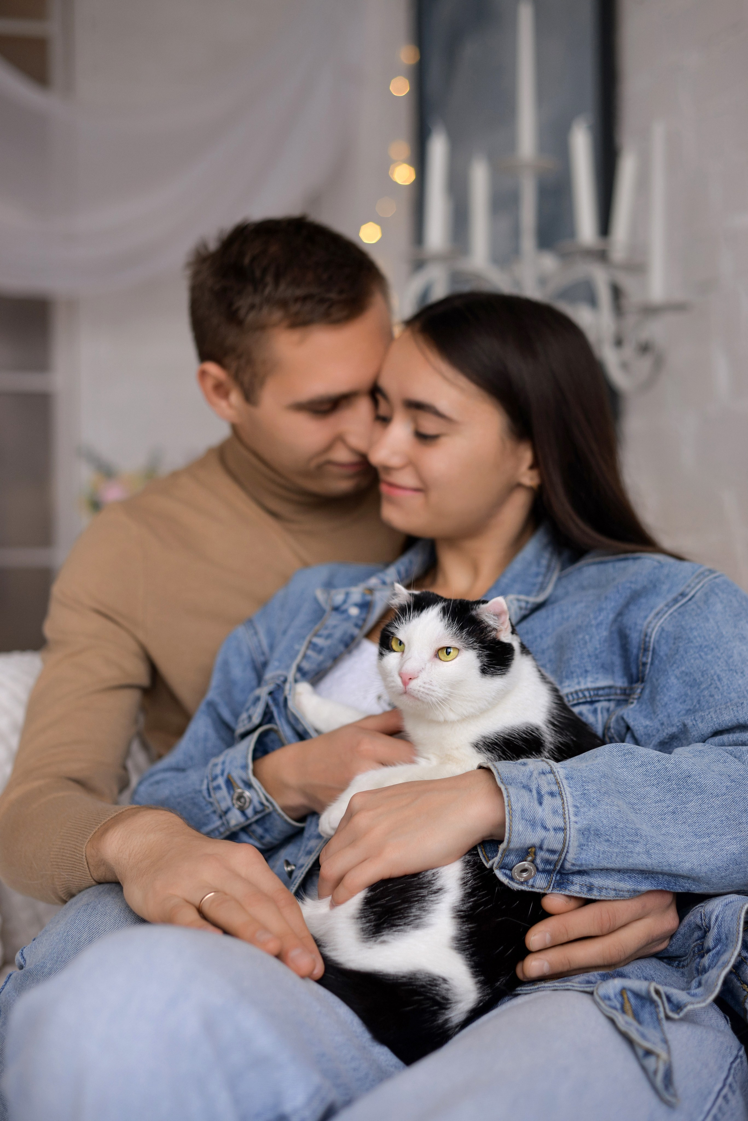 Кирилл, Саша и 😻🐈. Семейный и свадебный фотограф Галина Абакумова, фотосессии в Белгороде