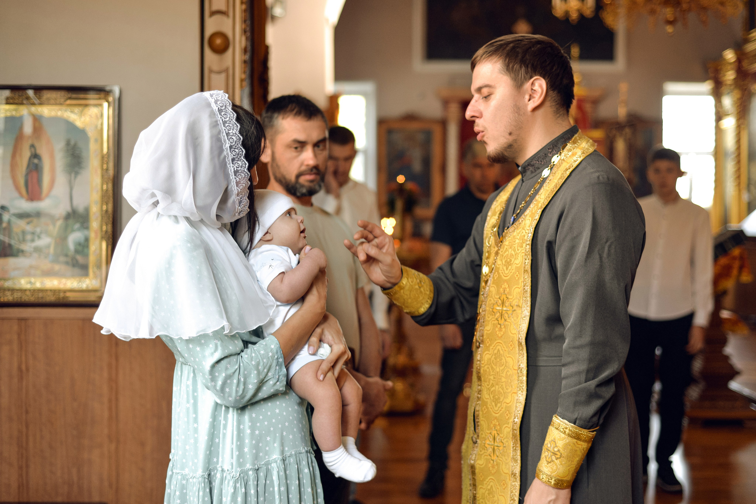 Крещение Владика. Семейный и свадебный фотограф Галина Абакумова, фотосессии в Белгороде