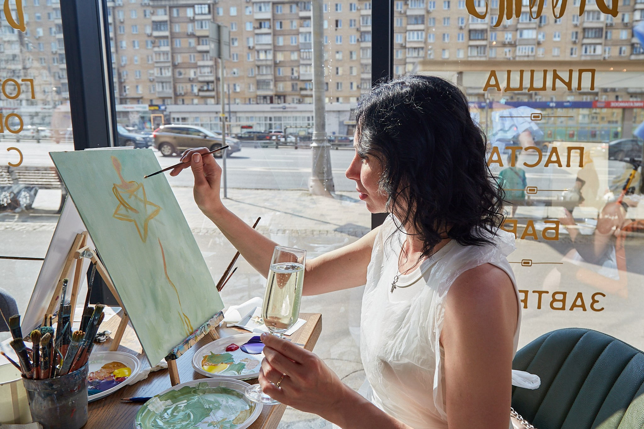 Арт-встреча в День рожденье. Budanovaphoto.ru