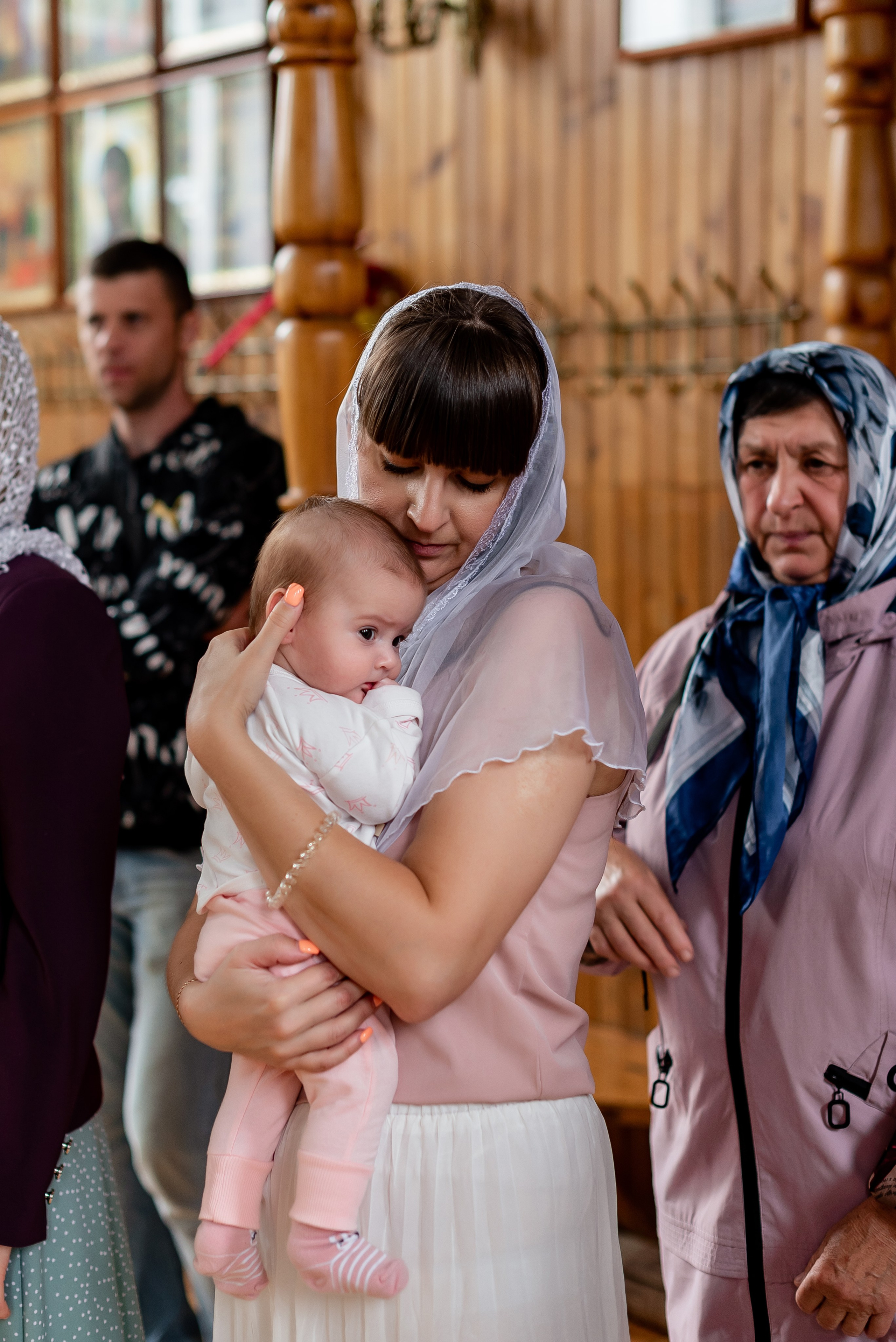 Крещение Ксении. Фотограф Татьяна Иванчикова