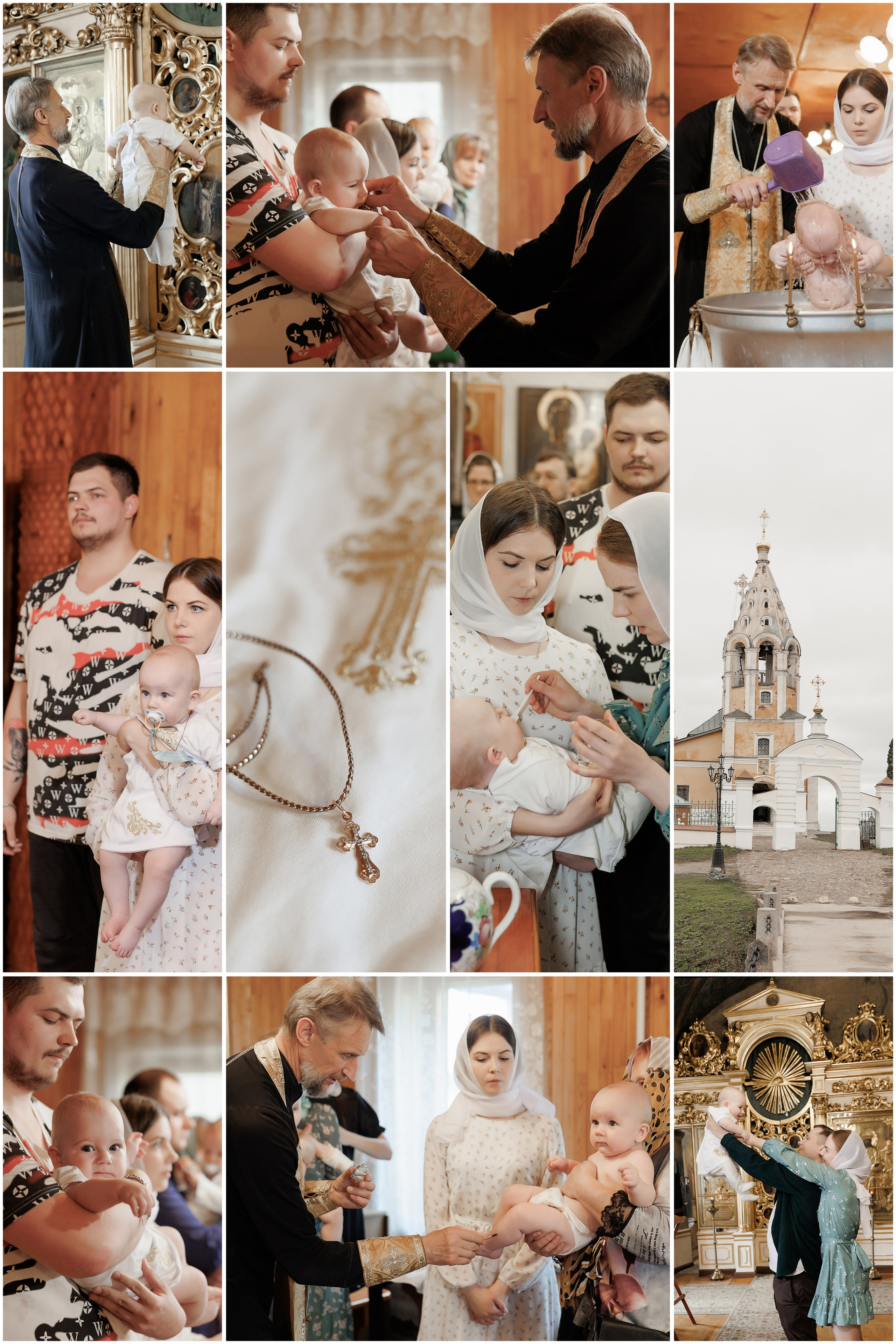 Фотосессия крещения и венчания в храмах Твери. Свадебный и семейный фотограф в Твери и Тверской области