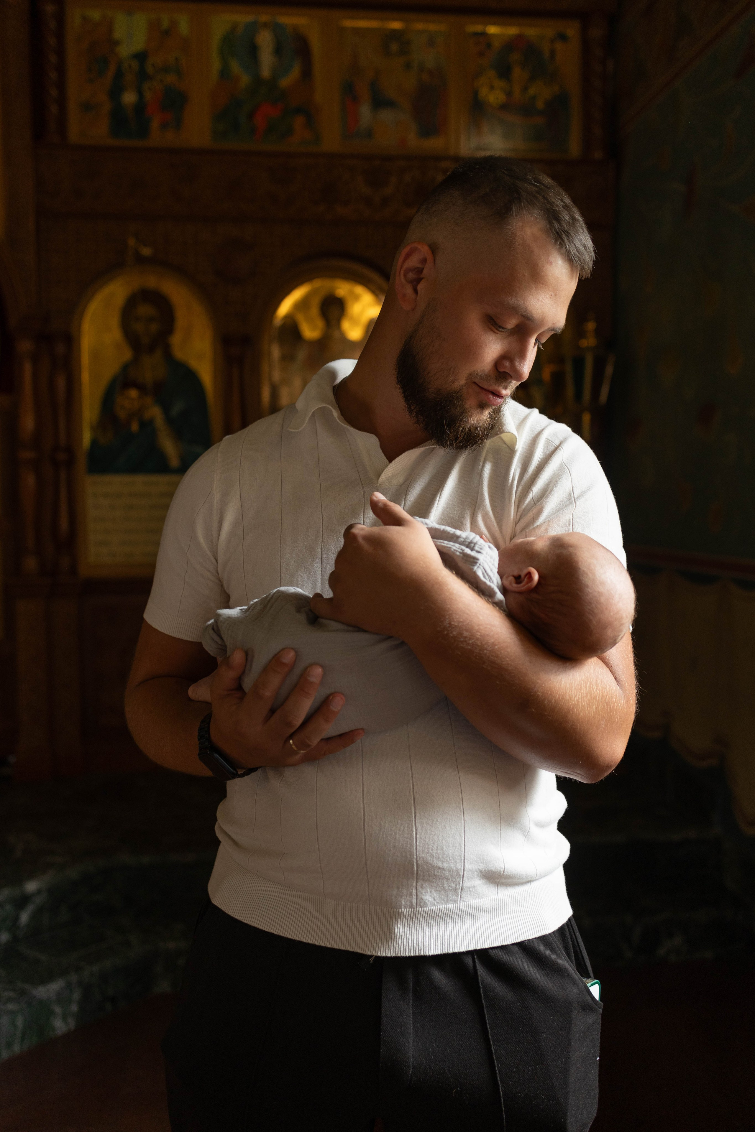 Съёмка крещения. Влада Семёнова — семейный и индивидуальный фотограф
