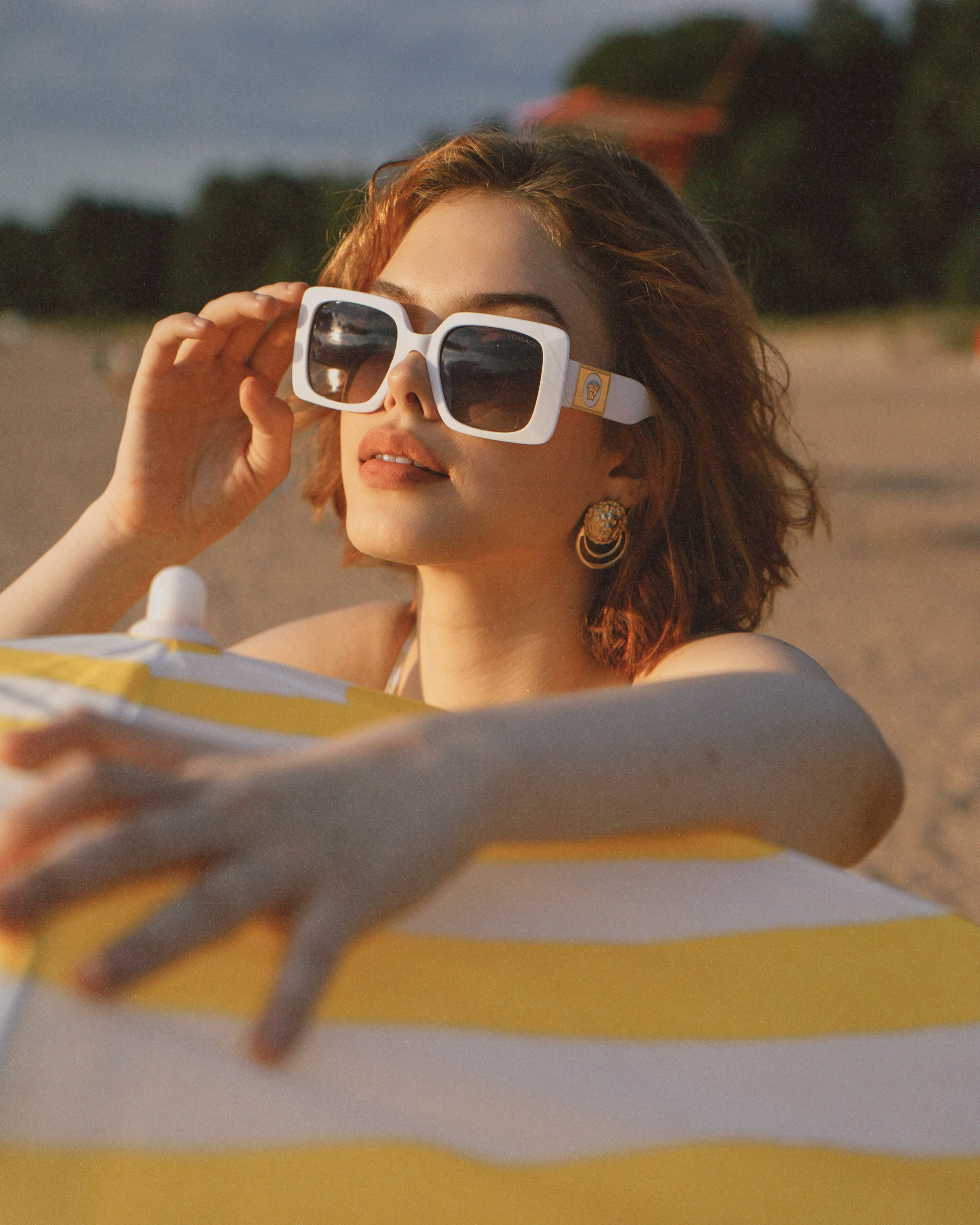 Женский портрет outdoor. Лиана Аскерова ваш фотограф в Санкт-Петербурге