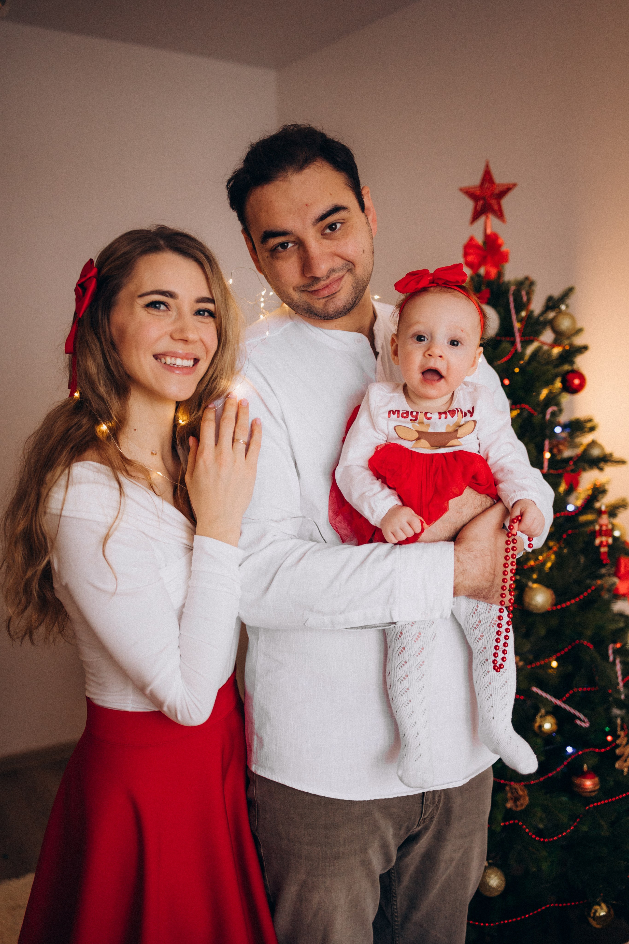 Надежда, Владислав и Василиса в преддверии Нового года!!!. Фотограф Москва Светлана Кирюшина