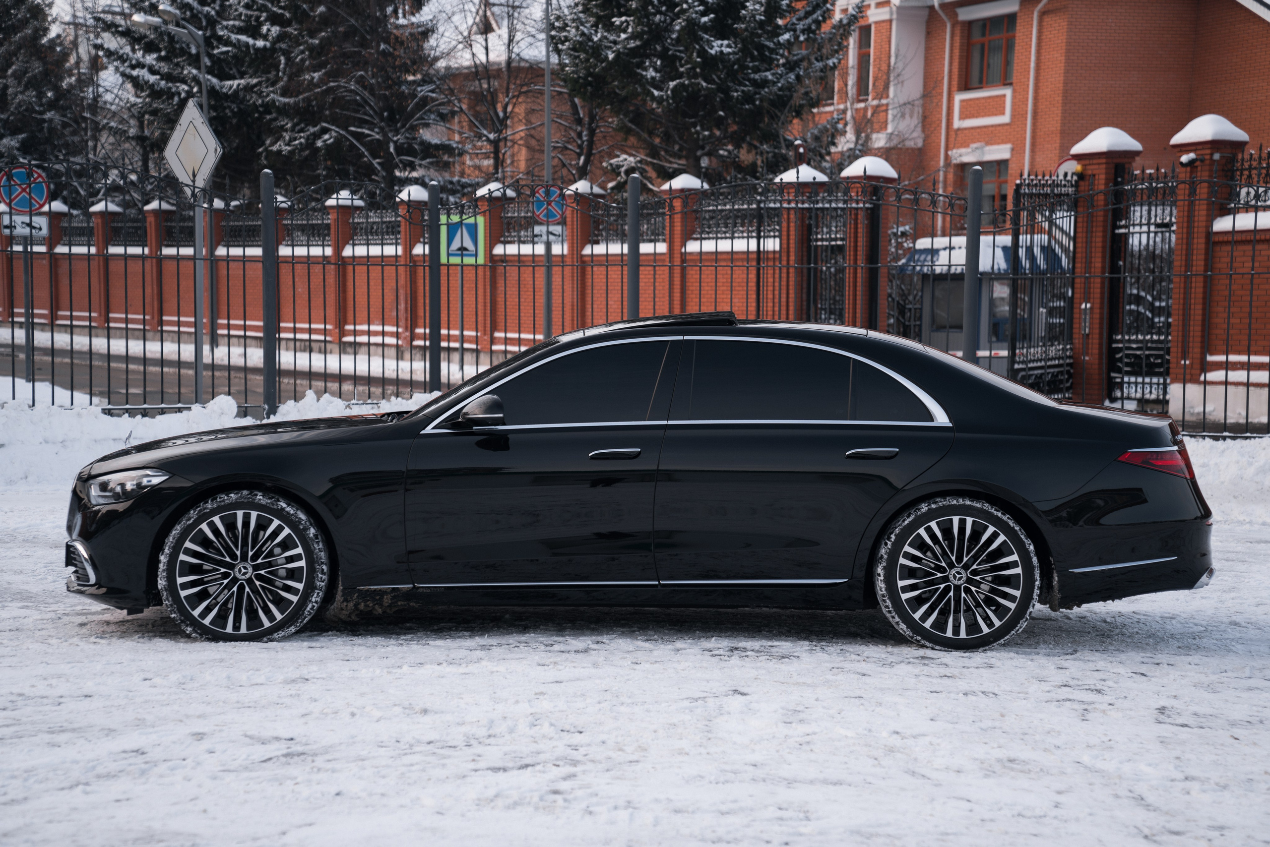 Mercedes-Benz S450. Идеальные портреты для соцсетей — Фотограф Ленар