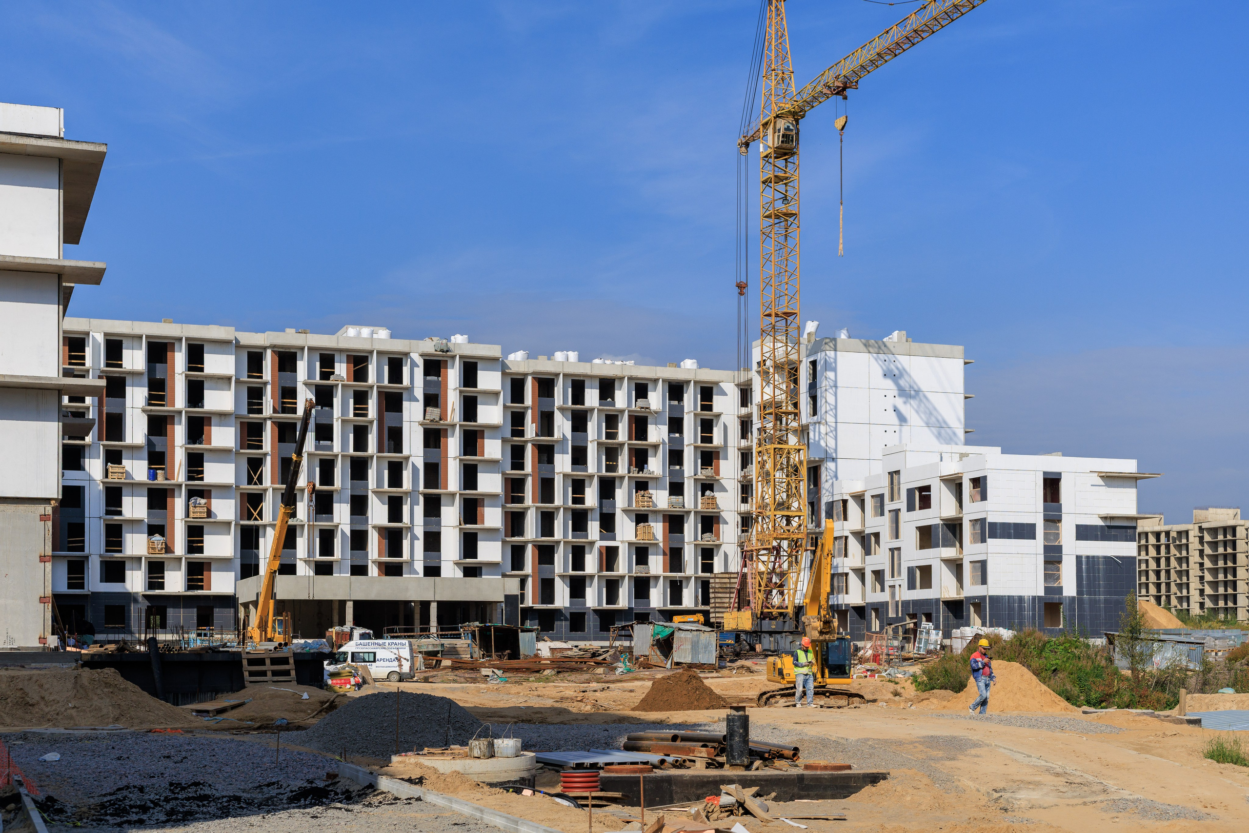 Архитектурная и репортажная фотосъёмка для застройщика