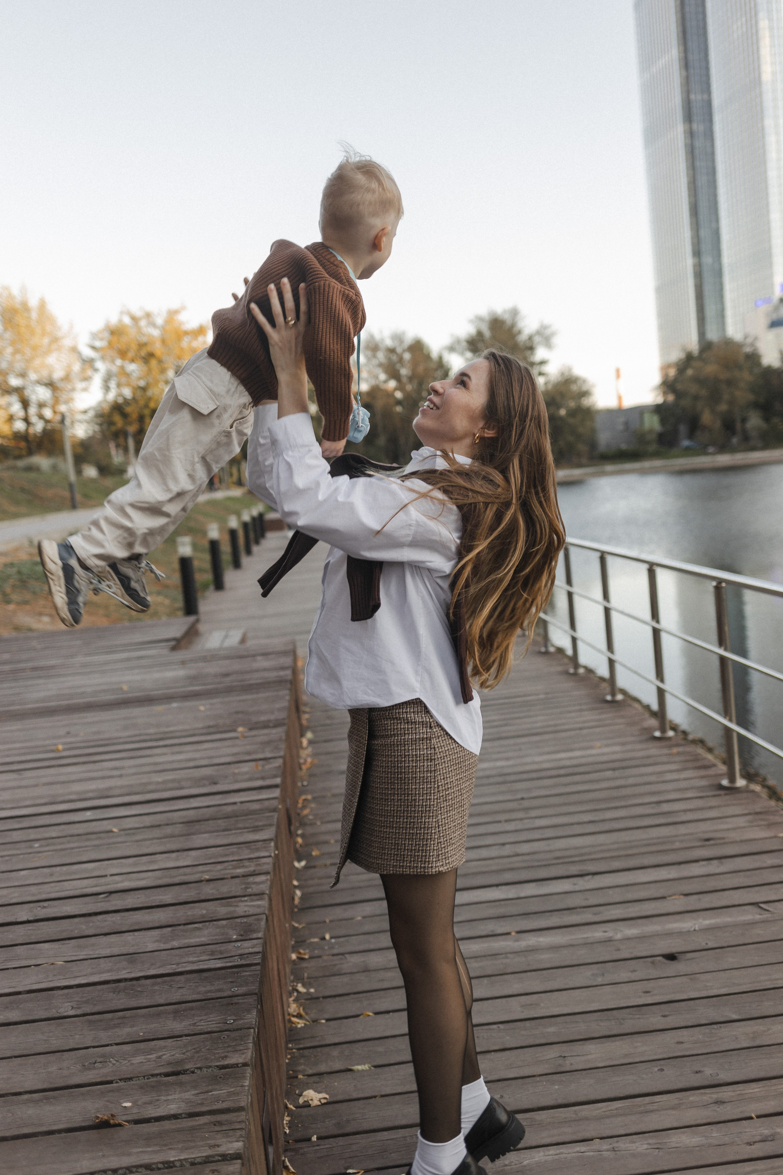 Илья, Марина и Максим. Семейный фотограф в Москве