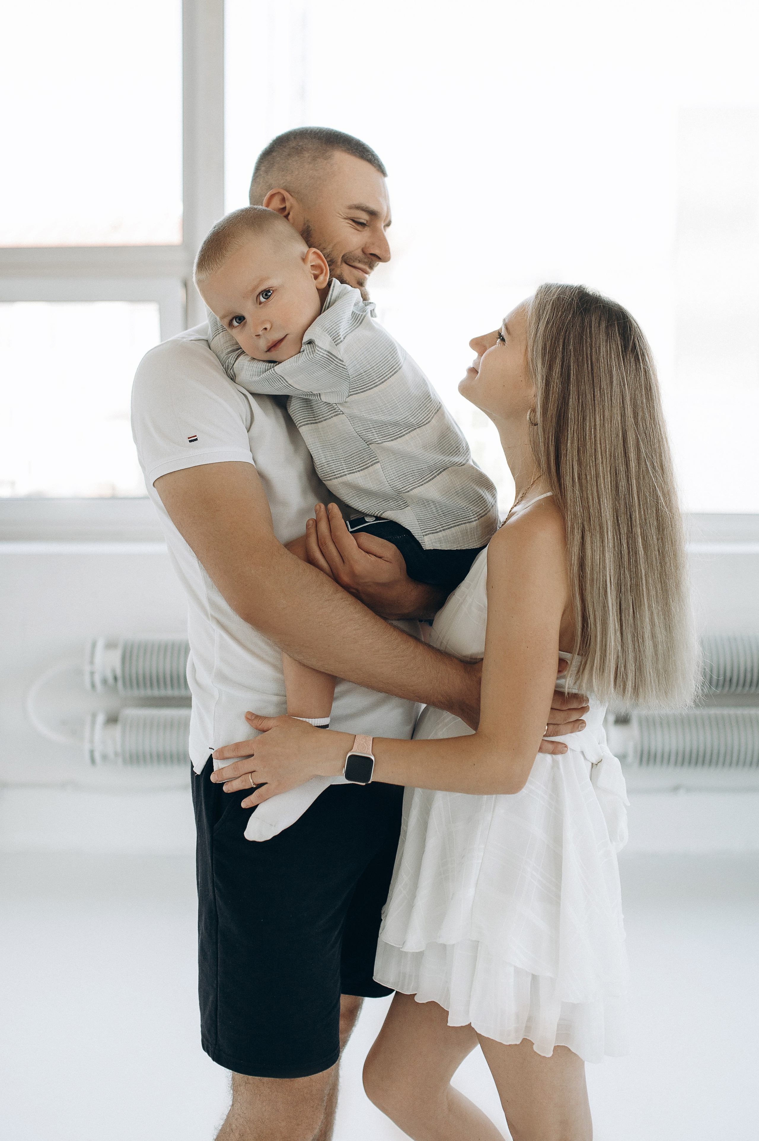 Катя, Владимир и Вовочка. Свадебный и студийный фотограф Ирина Котикова