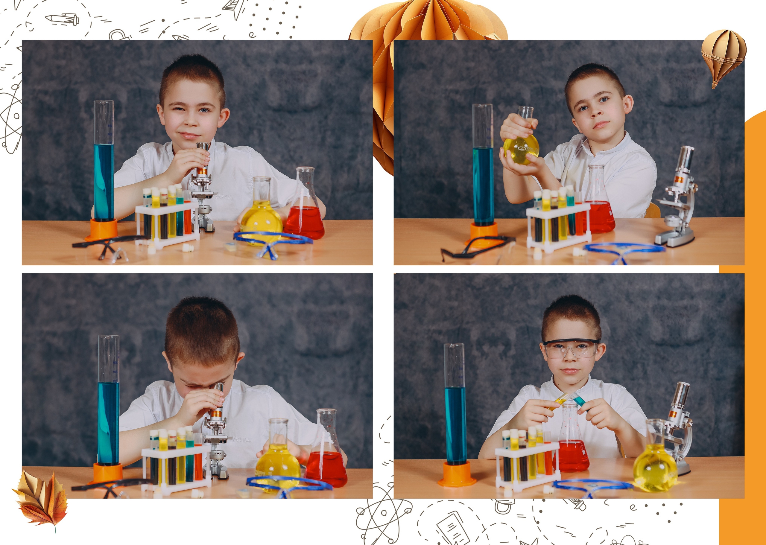 4 класс 10 разворотов. Яковлева Екатерина. Школьный и семейный фотограф