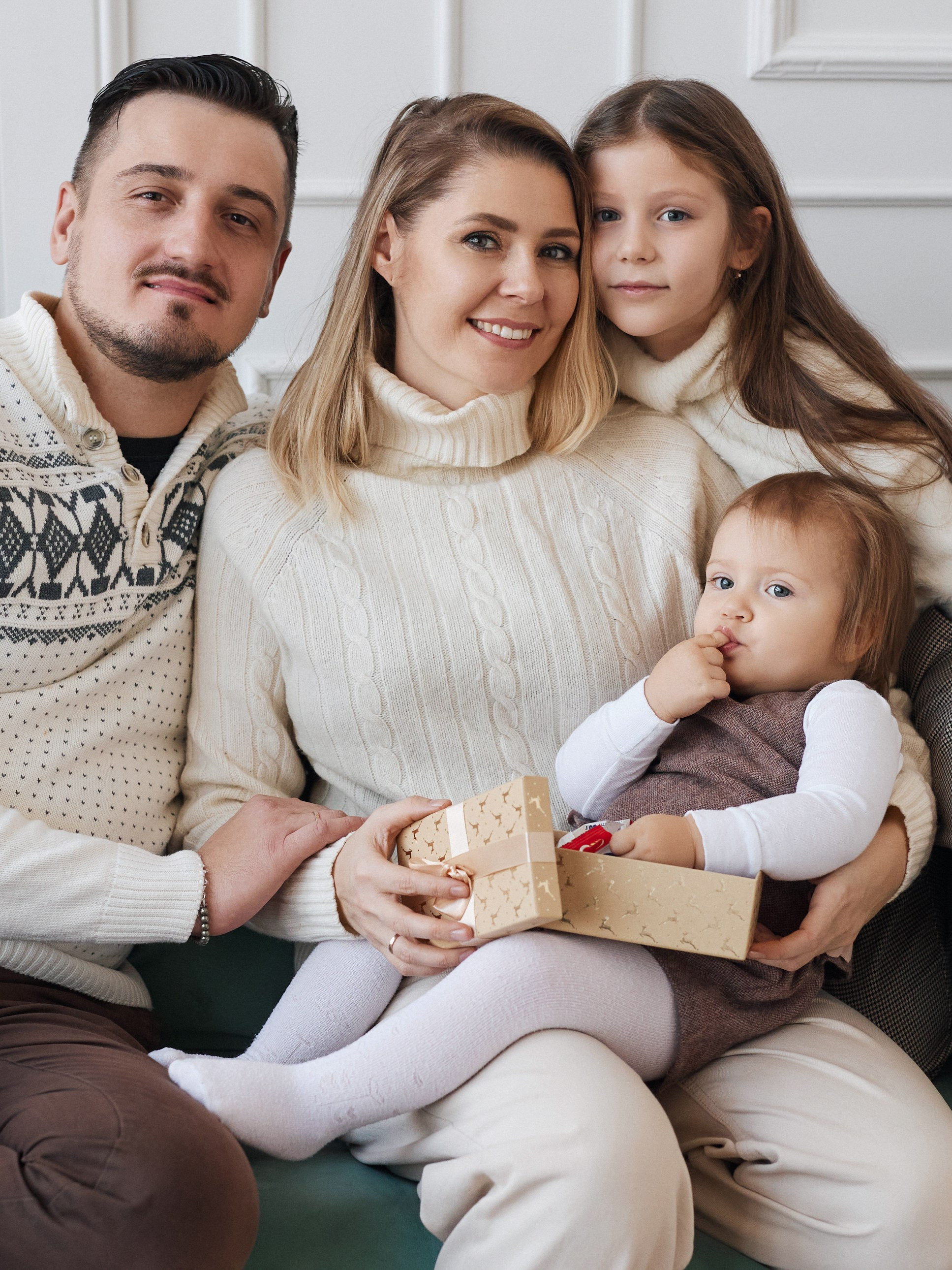 Новый год. В семейном кругу. Фотограф Андрей Кононенко