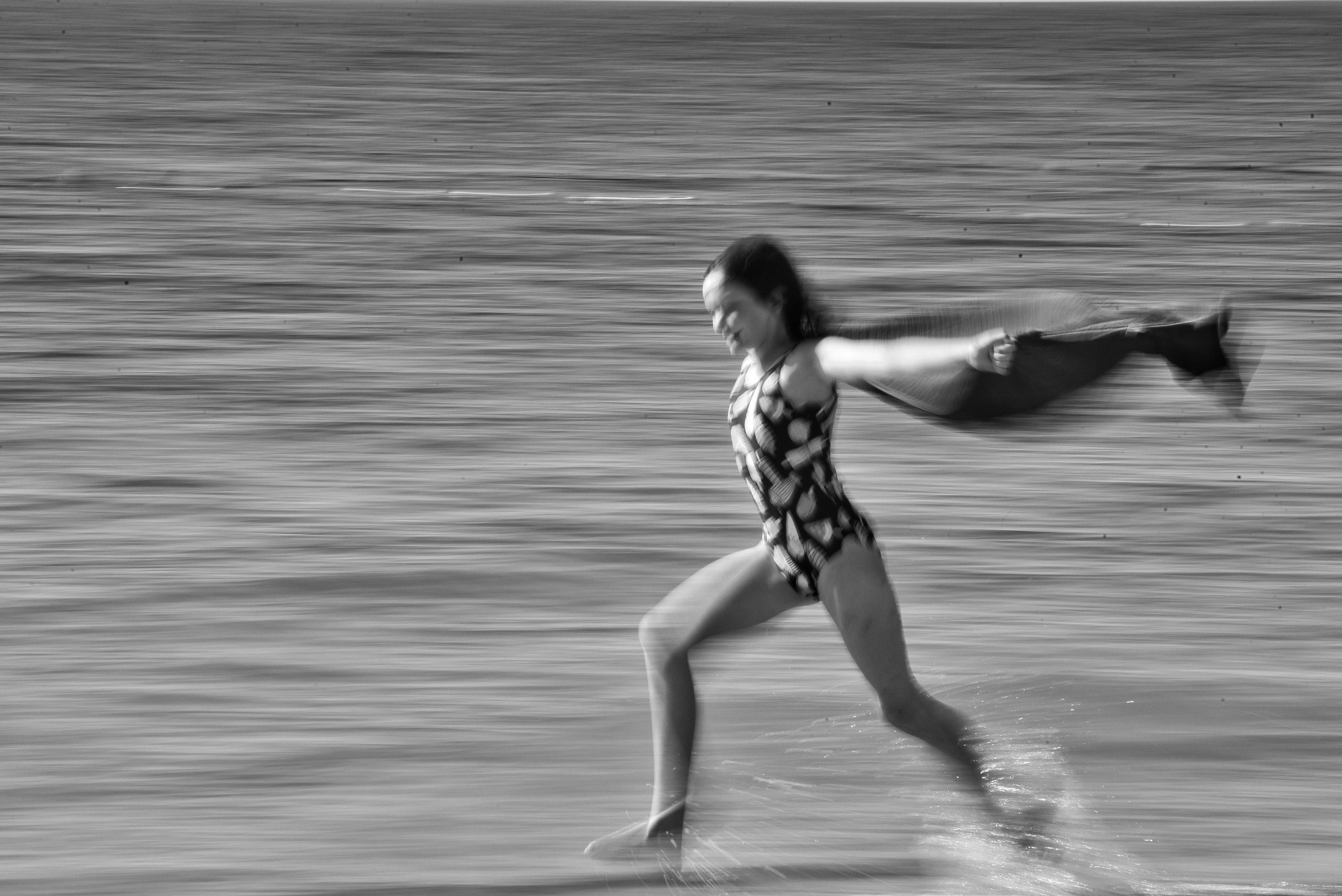 Чёрно-белый детский портрет. То ещё портфолио