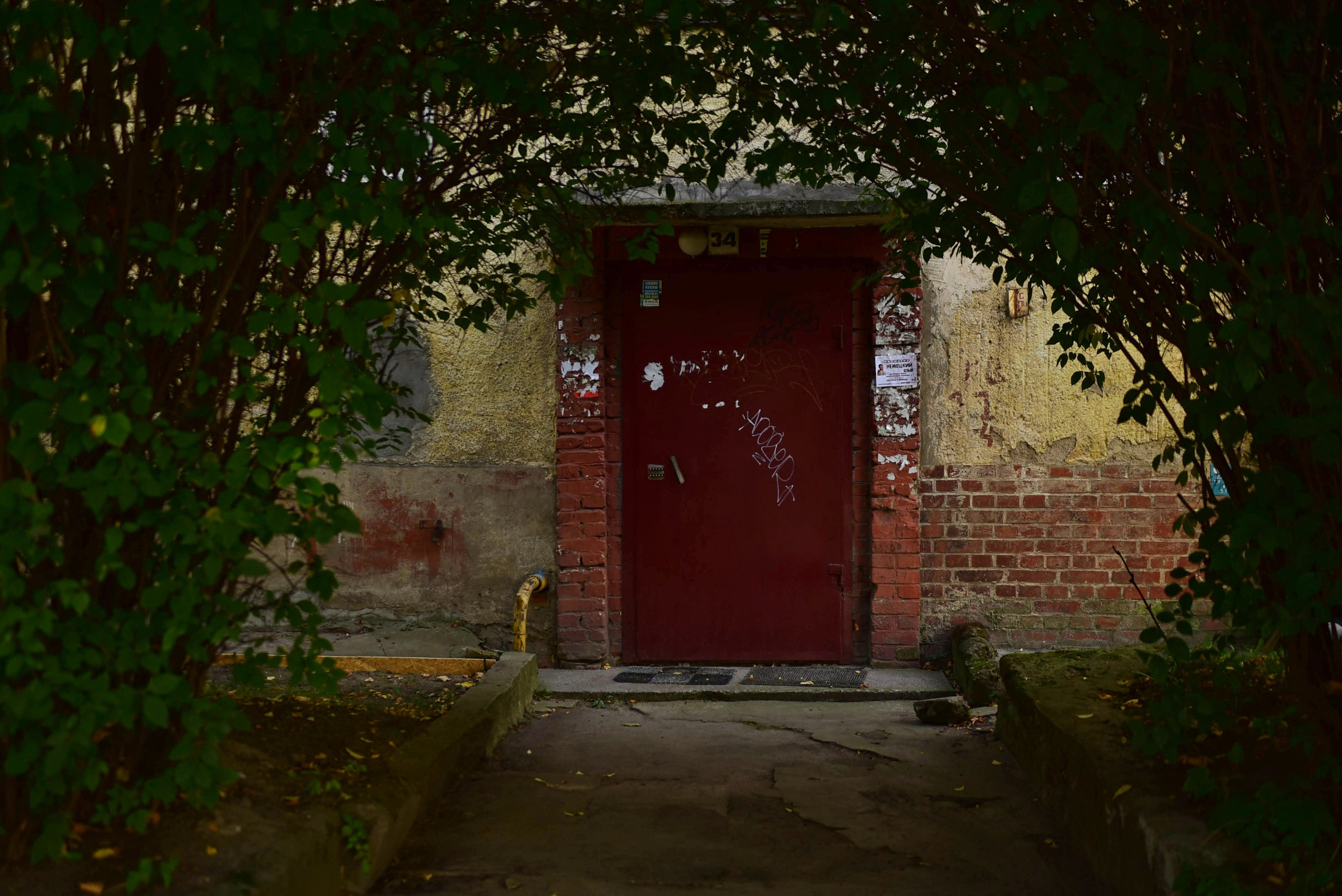 Калининградские дворы и двери. Осень 2020 год. То ещё портфолио