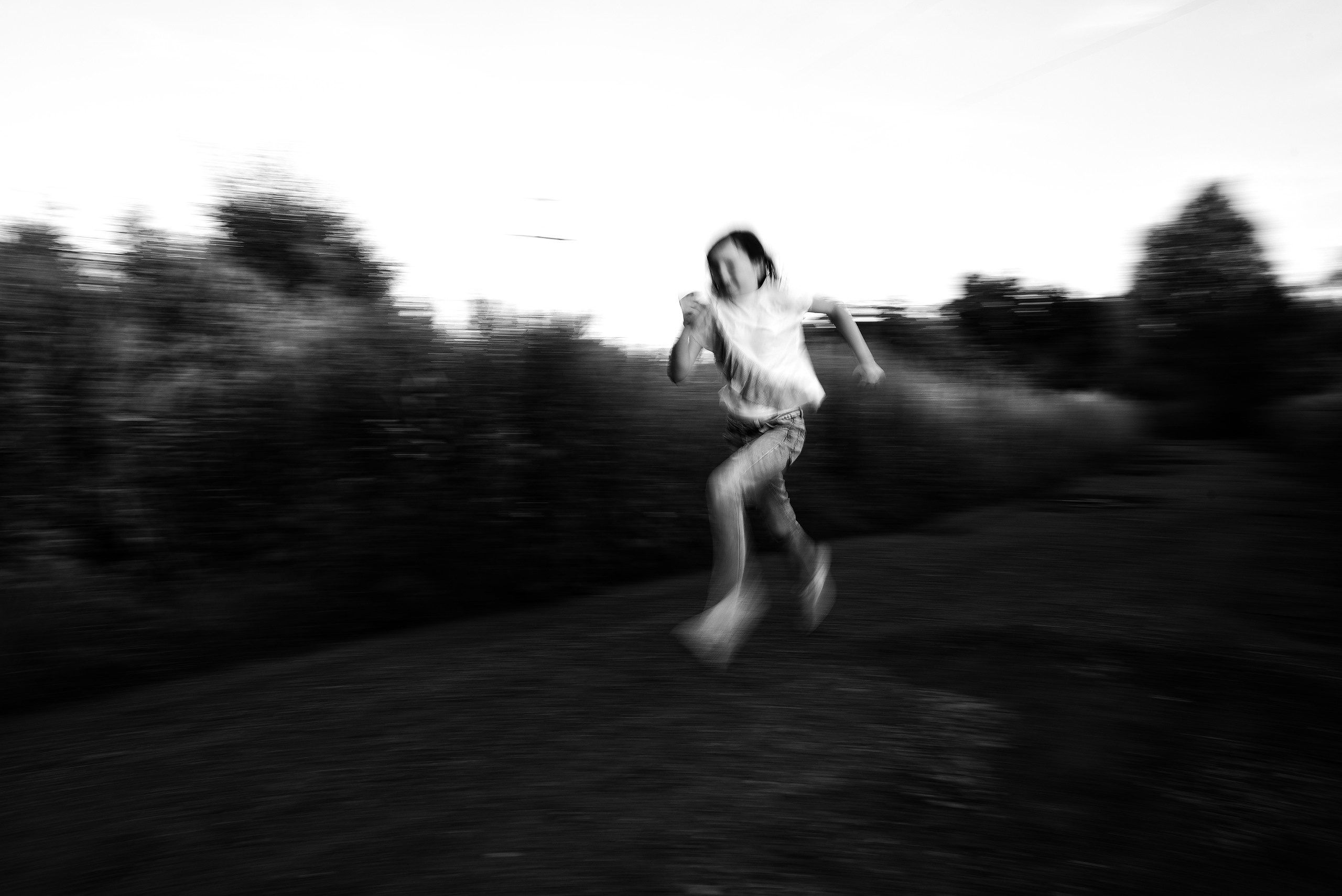 Чёрно-белый детский портрет. То ещё портфолио