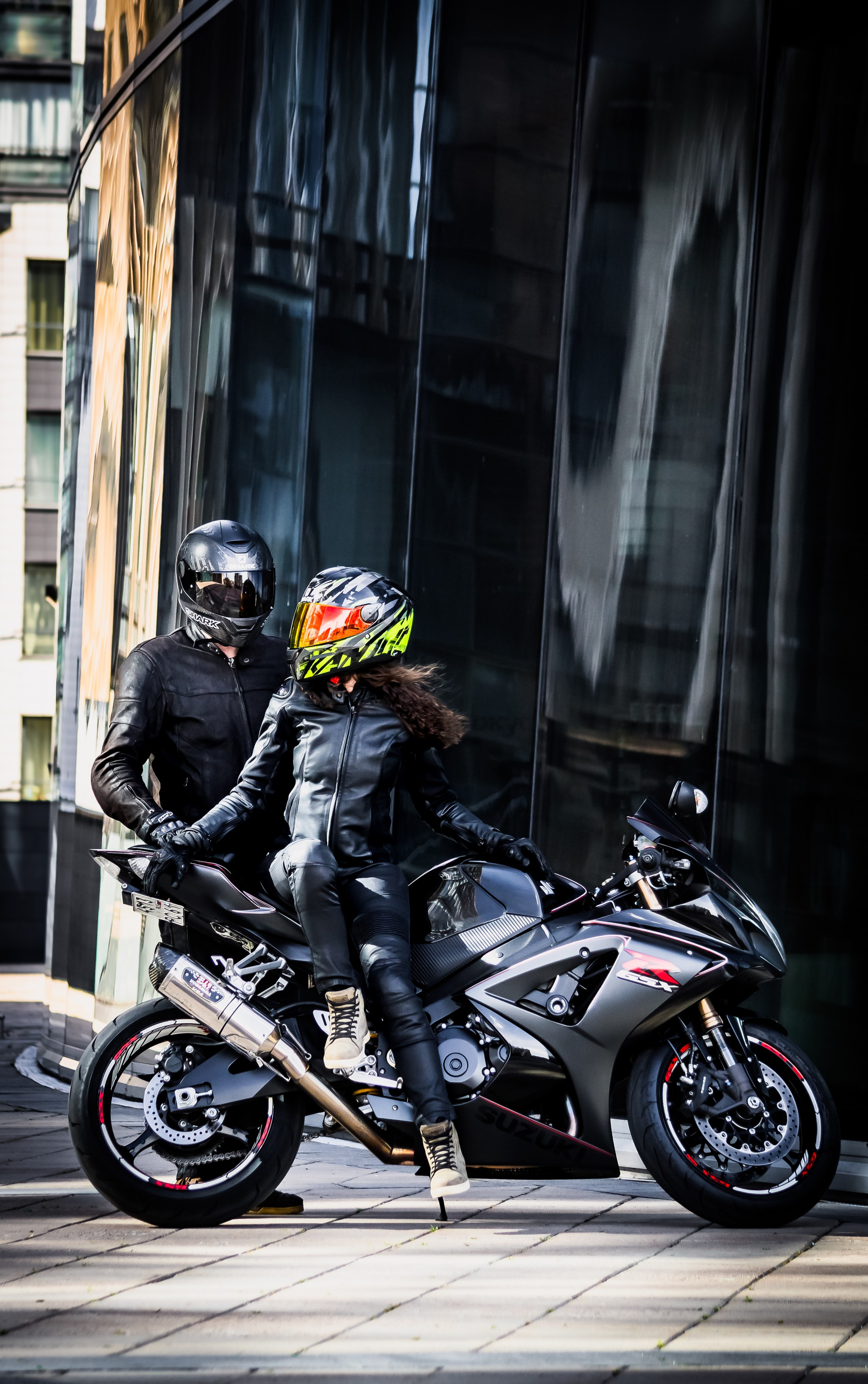 Кира и Кирилл — Suzuki GSX-R1000. Мотофотограф в Санкт-Петербурге Мария Скурская