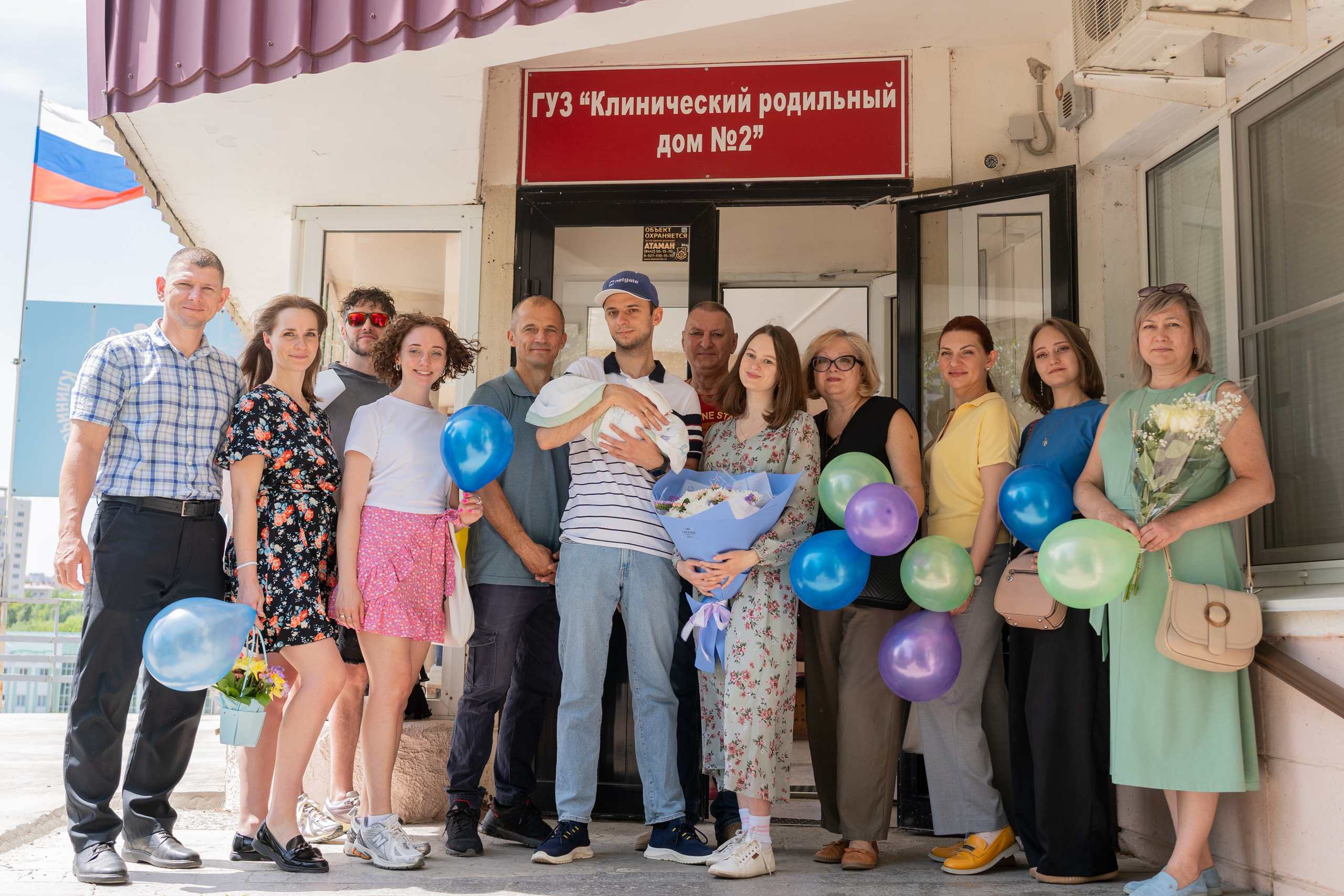 Выписка из роддома. Фотограф в Волгограде и Волжском Анастасия Кальдина