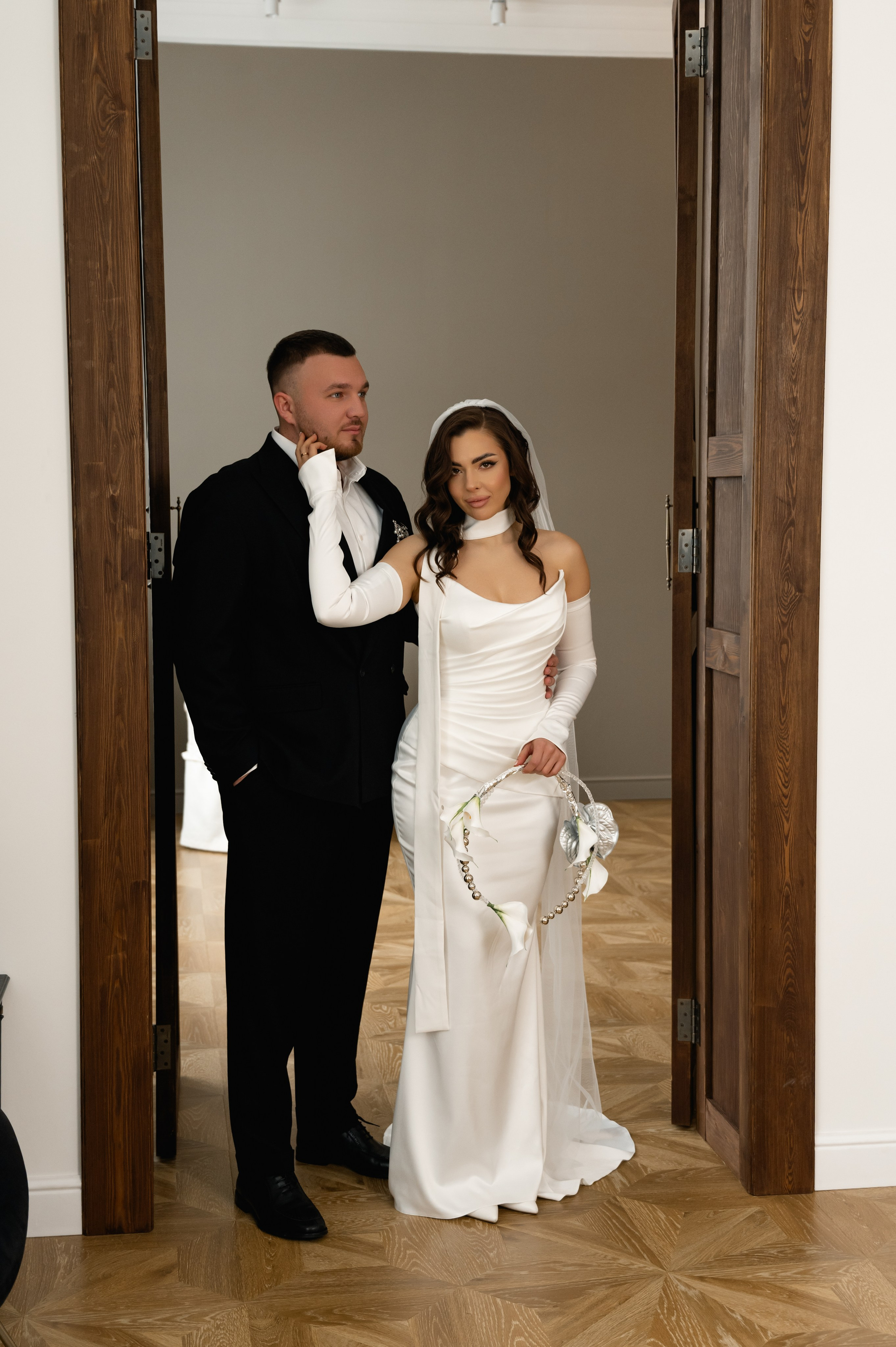 Свадебная фотосессия в студии. Свадебный и семейный фотограф в Краснодаре Алина Мельник