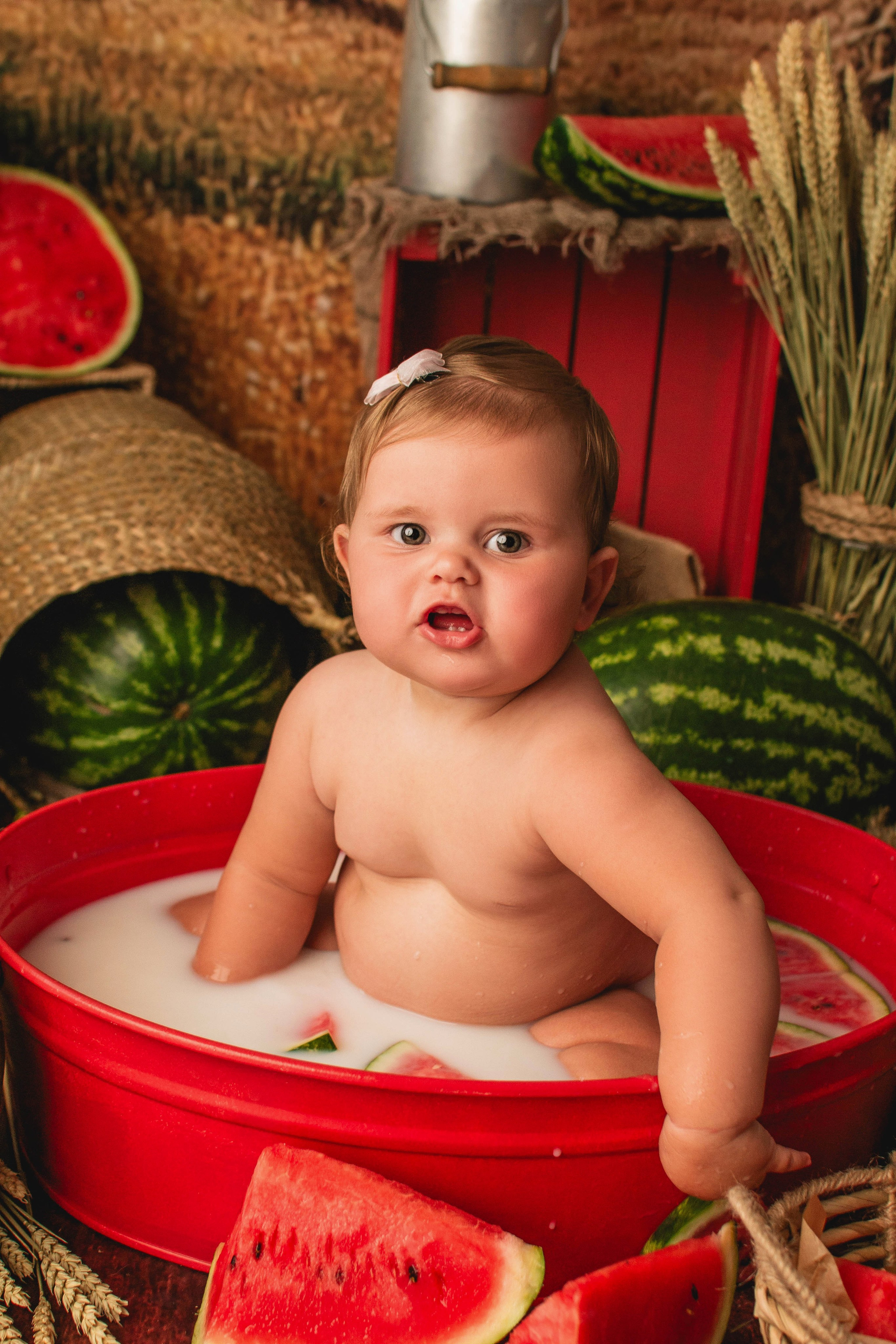 Арбузный 2024. Фотограф новорождённых в Санкт-Петербурге Наталья Булгакова