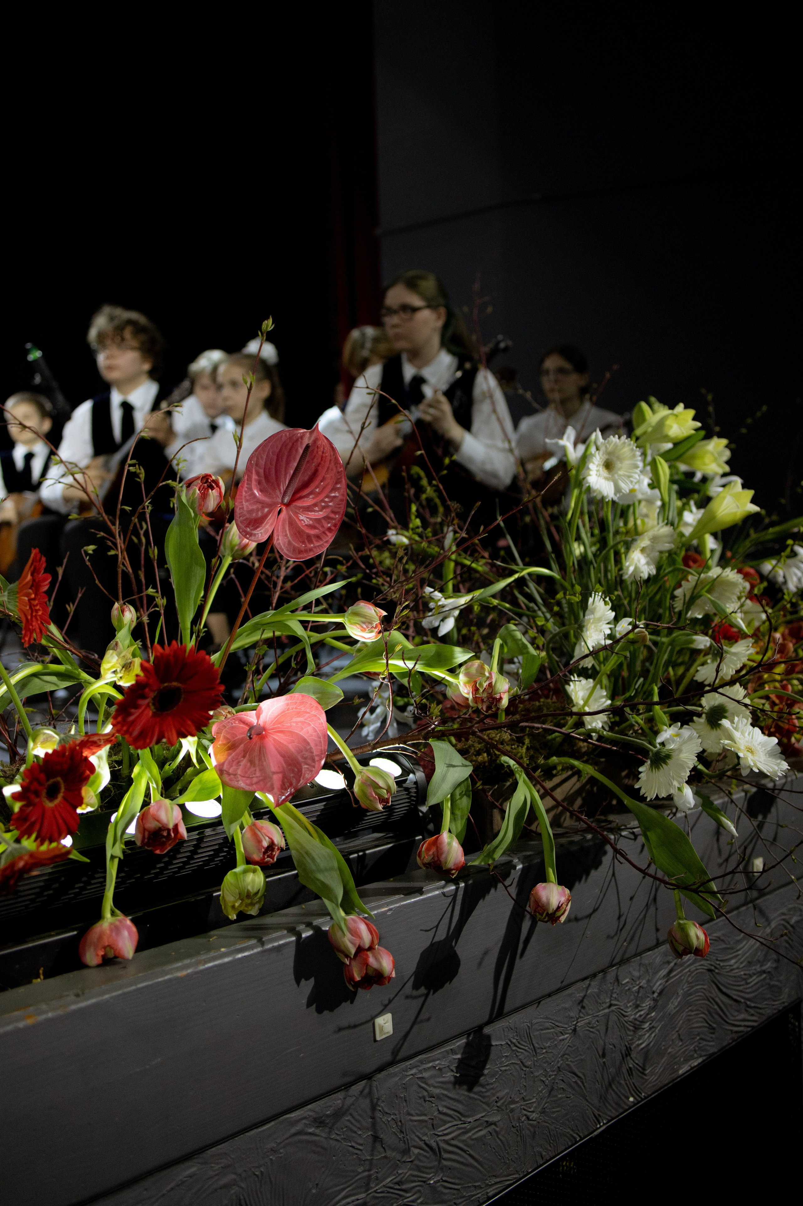 Оформление Отчетного концерта Музыкальной школы Глазунова. Оформление свадеб, декор свадеб Вера Маркова, Москва