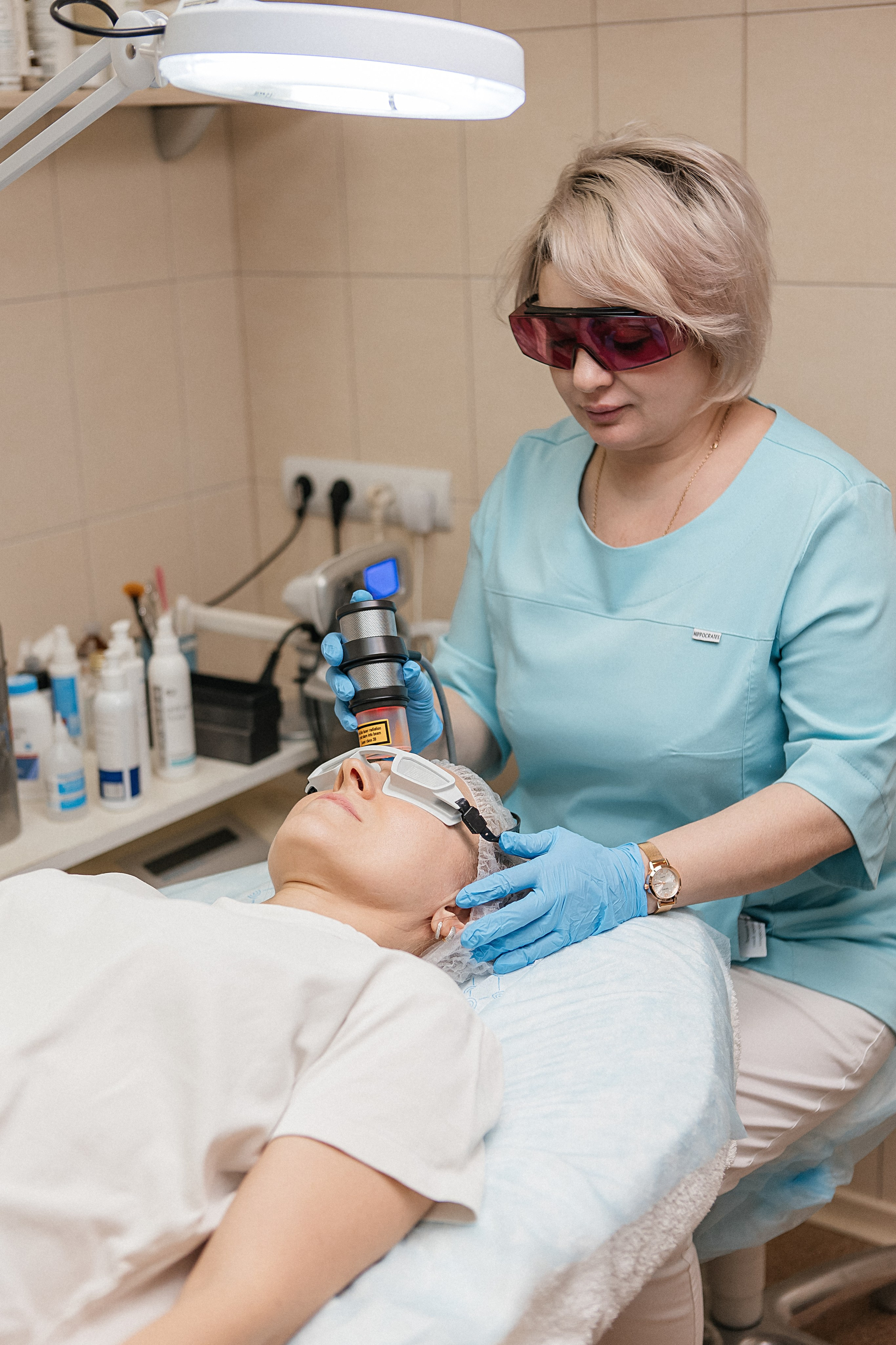 Контент-съемка для медицинского центра «Миль Флер», г. Барнаул. Портретный фотограф Юлия Красноперова в Барнауле/Заринске