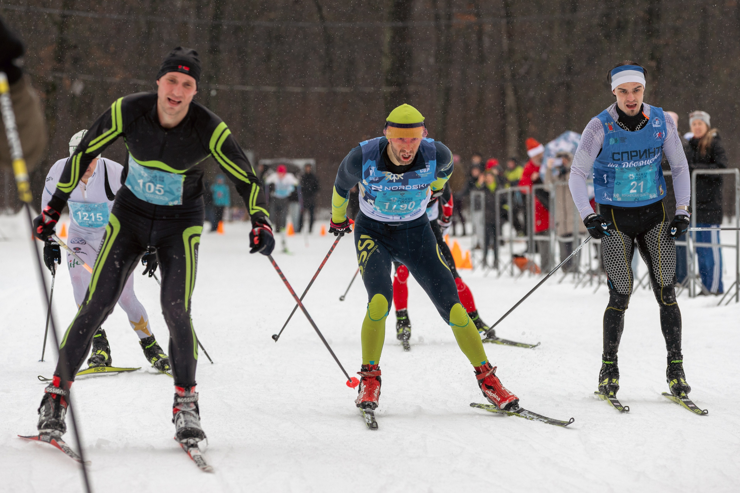 Лыжня России 2026: спортсмены. Александр Хрипушин фотограф Воронеж