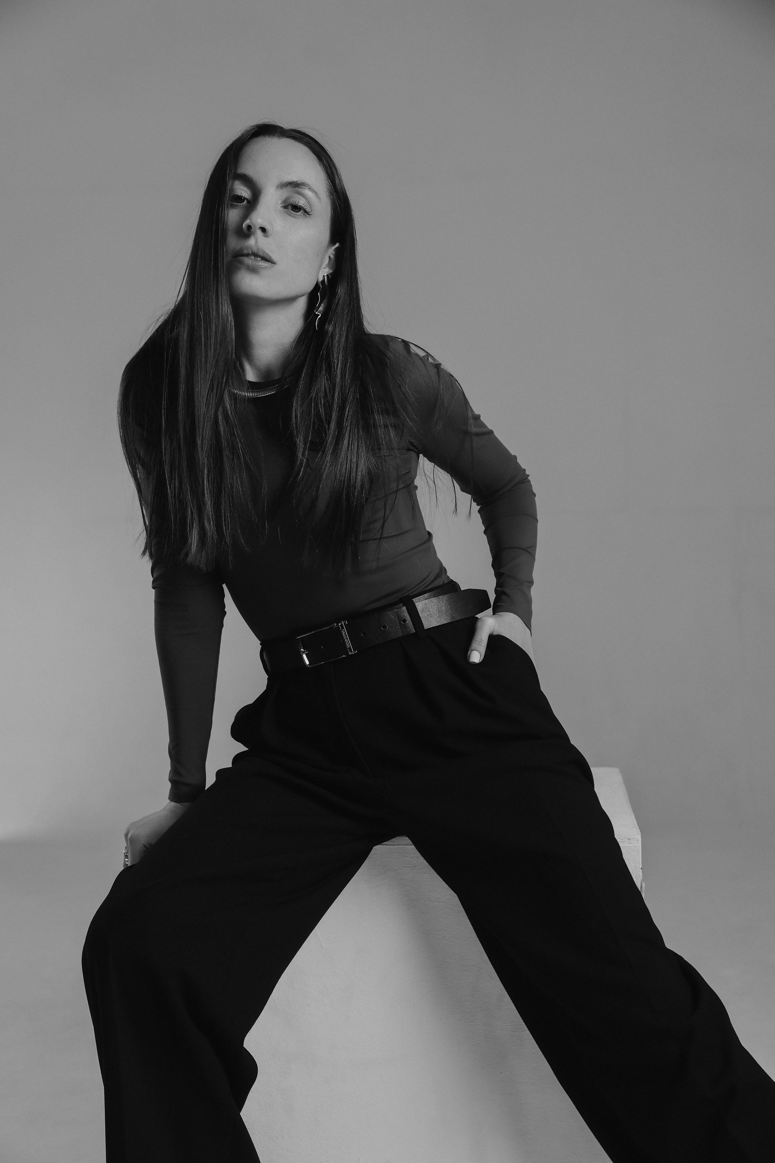 В студии. Асель Мурзина фотограф Казань