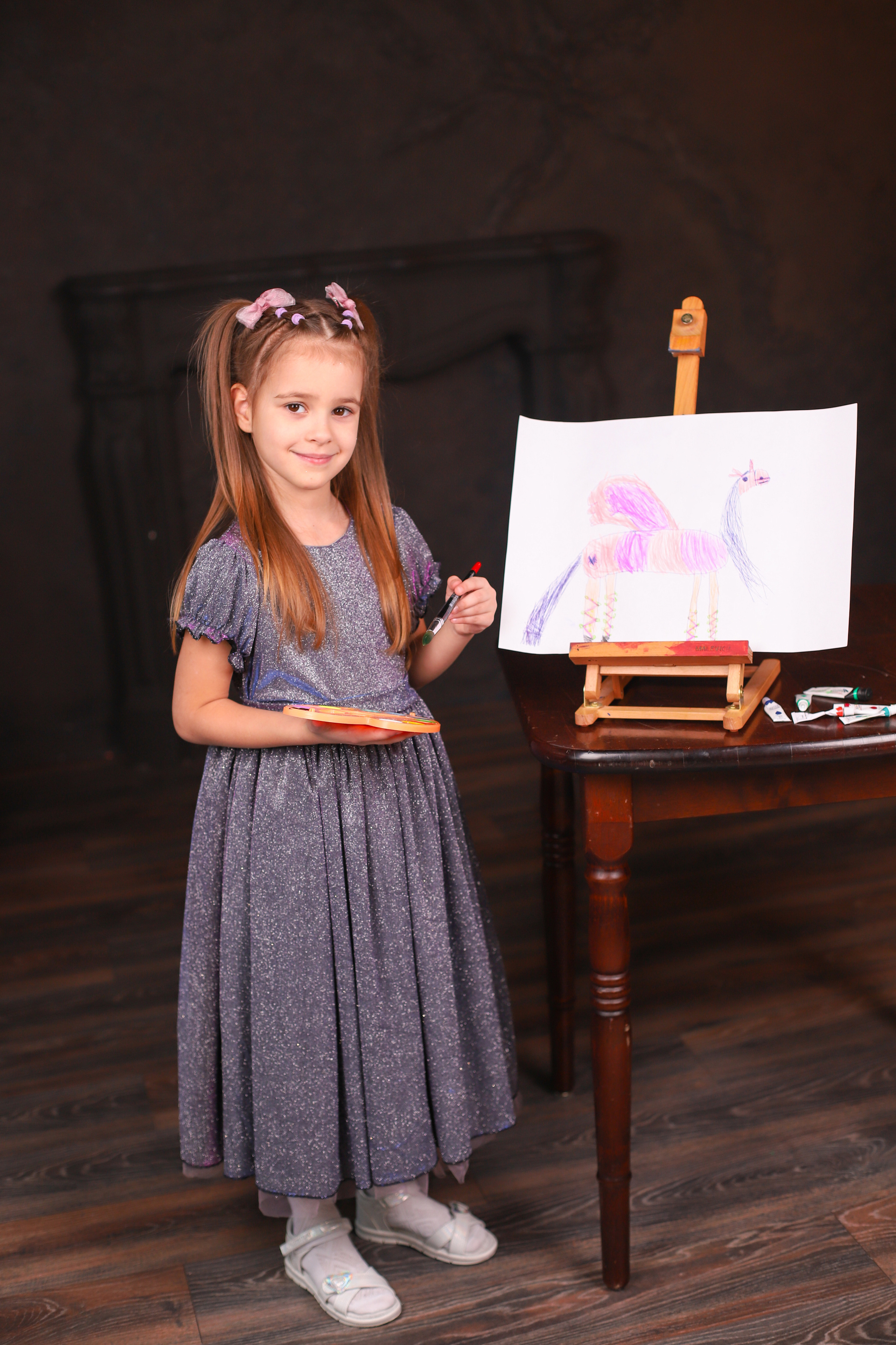 Выпускной альбом для садика «Мальвина». Фотограф в Сургуте Брызгунова Анастасия