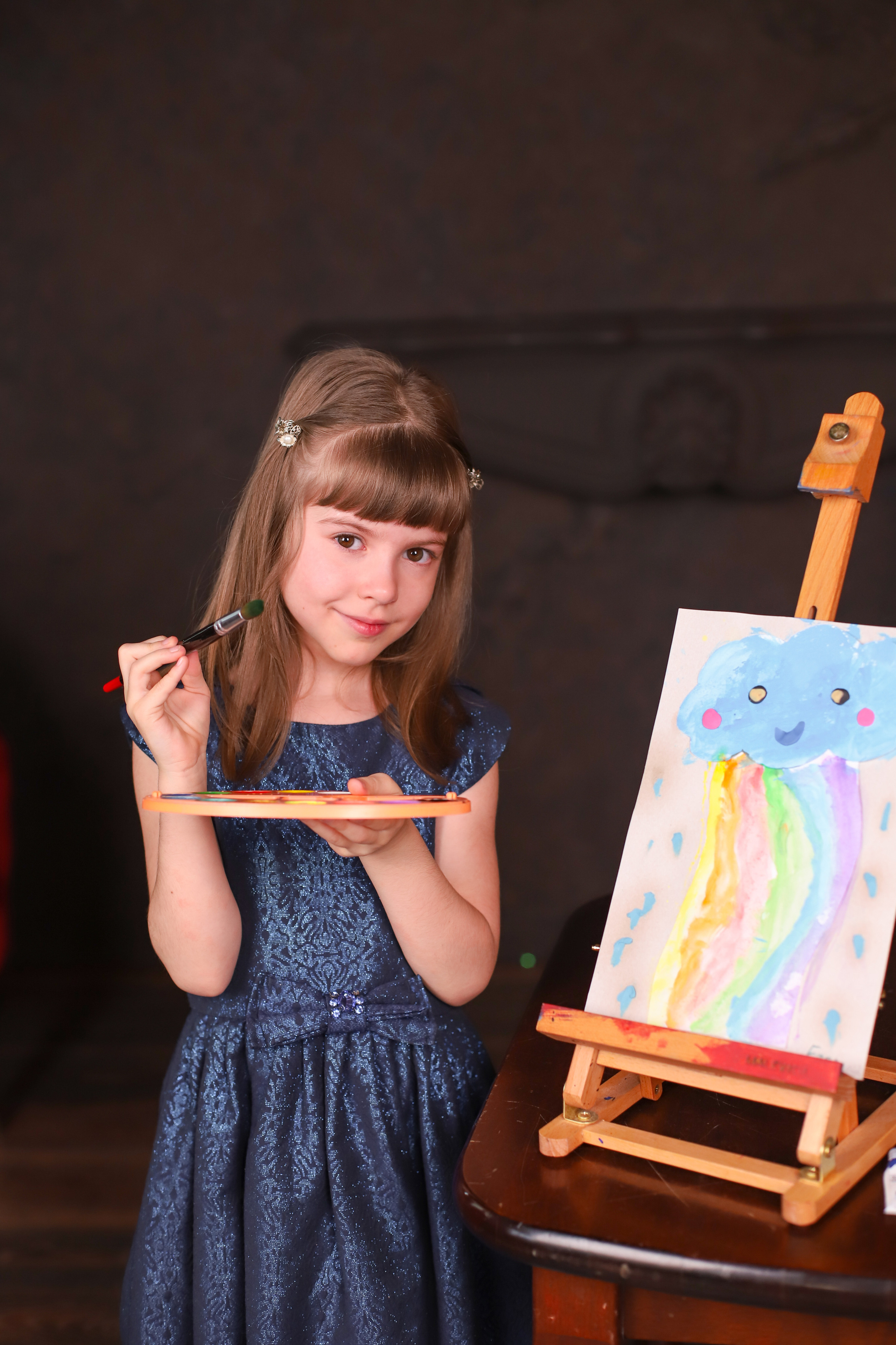 Выпускной альбом для садика «Мальвина». Фотограф в Сургуте Брызгунова Анастасия