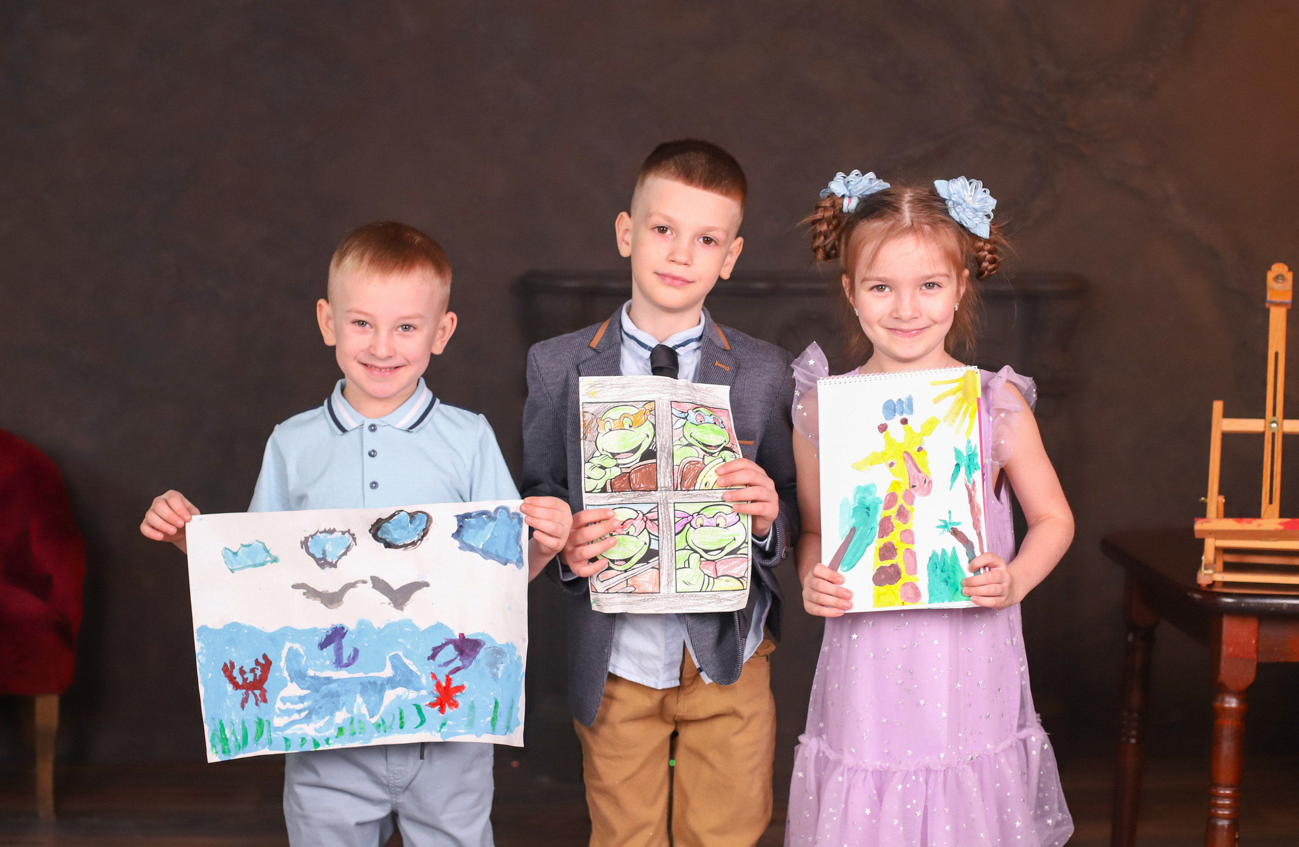 Выпускной альбом для садика «Мальвина». Фотограф в Сургуте Брызгунова Анастасия