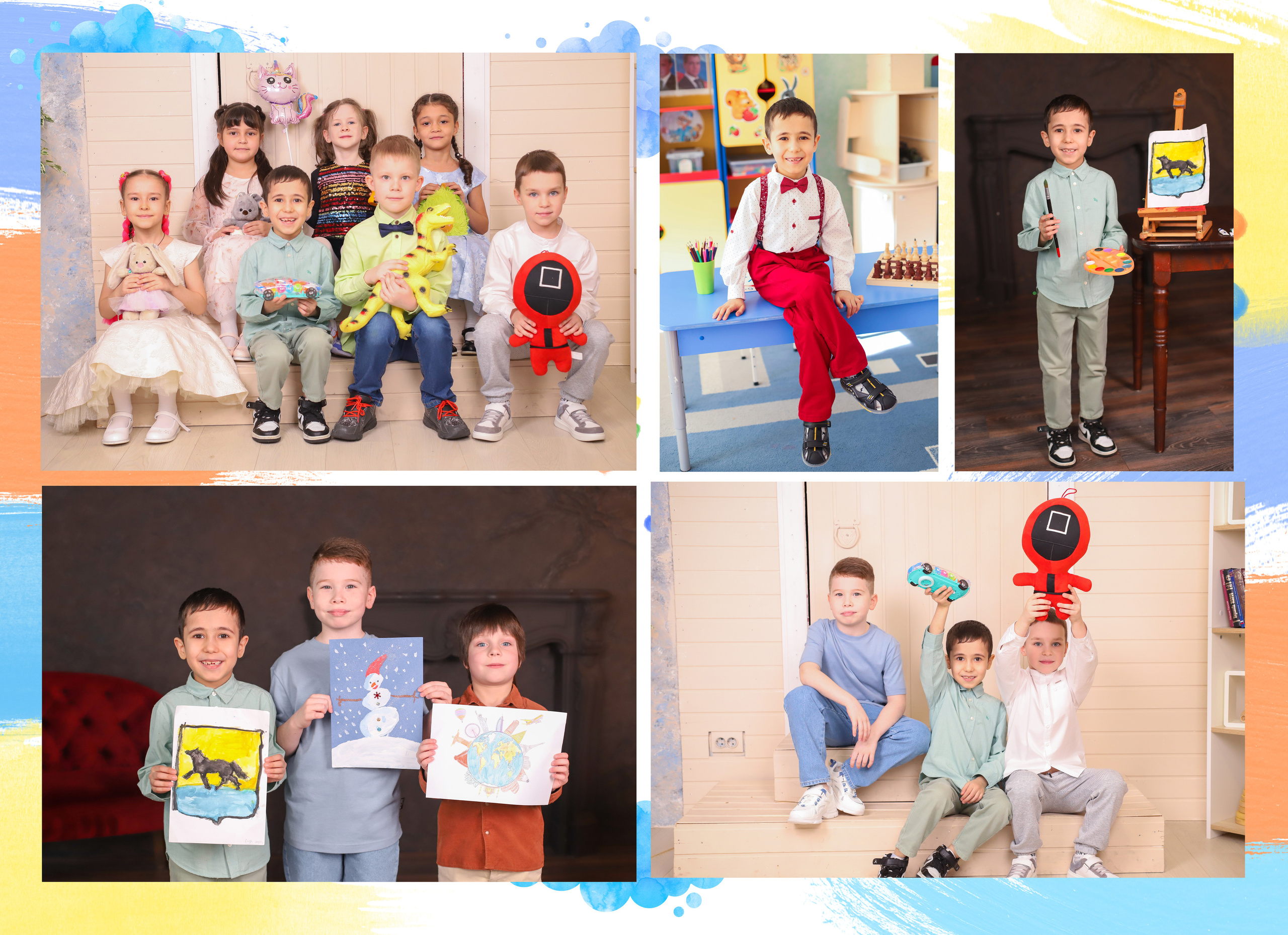 Выпускной альбом для садика «Мальвина». Фотограф в Сургуте Брызгунова Анастасия