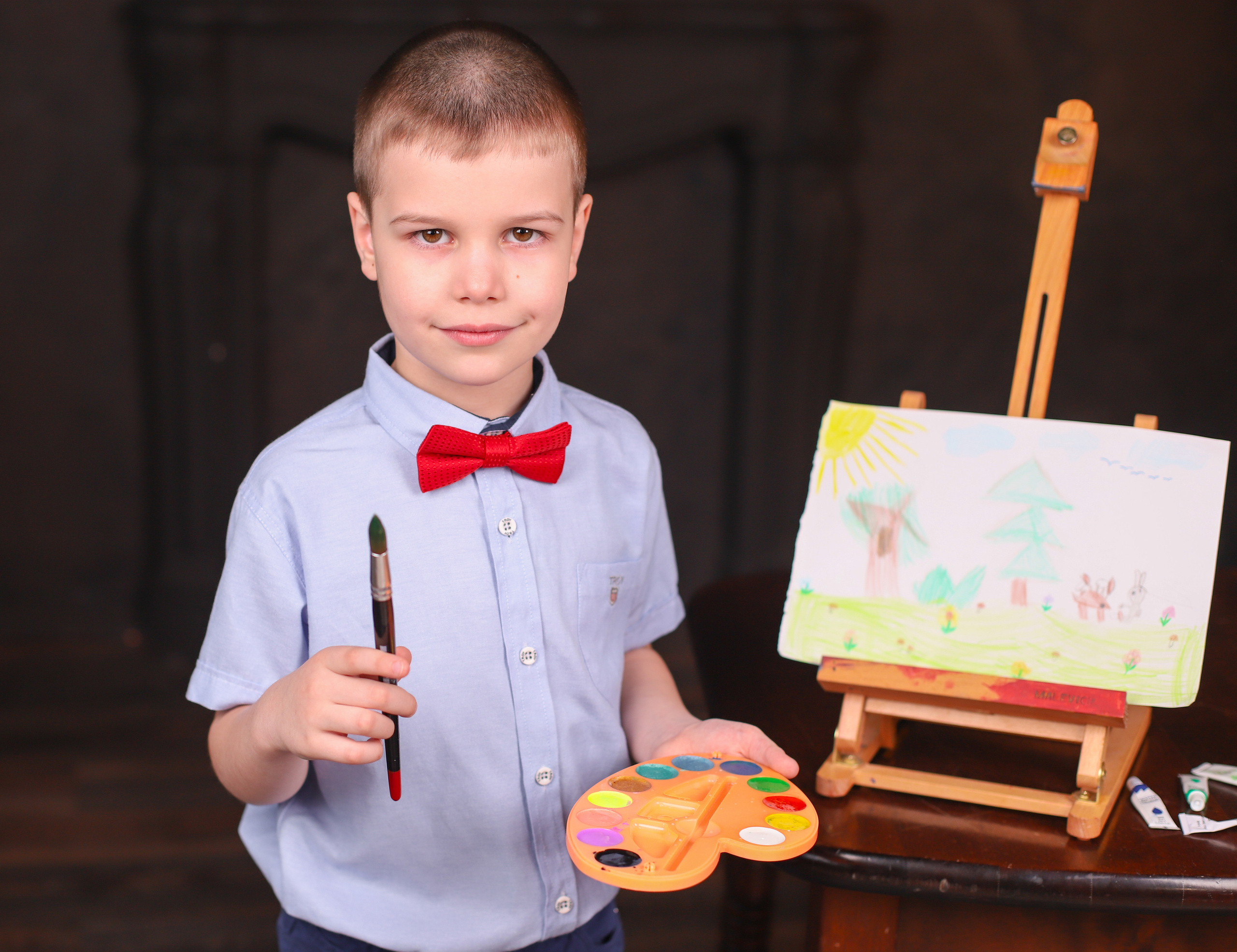Выпускной альбом для садика «Мальвина». Фотограф в Сургуте Брызгунова Анастасия