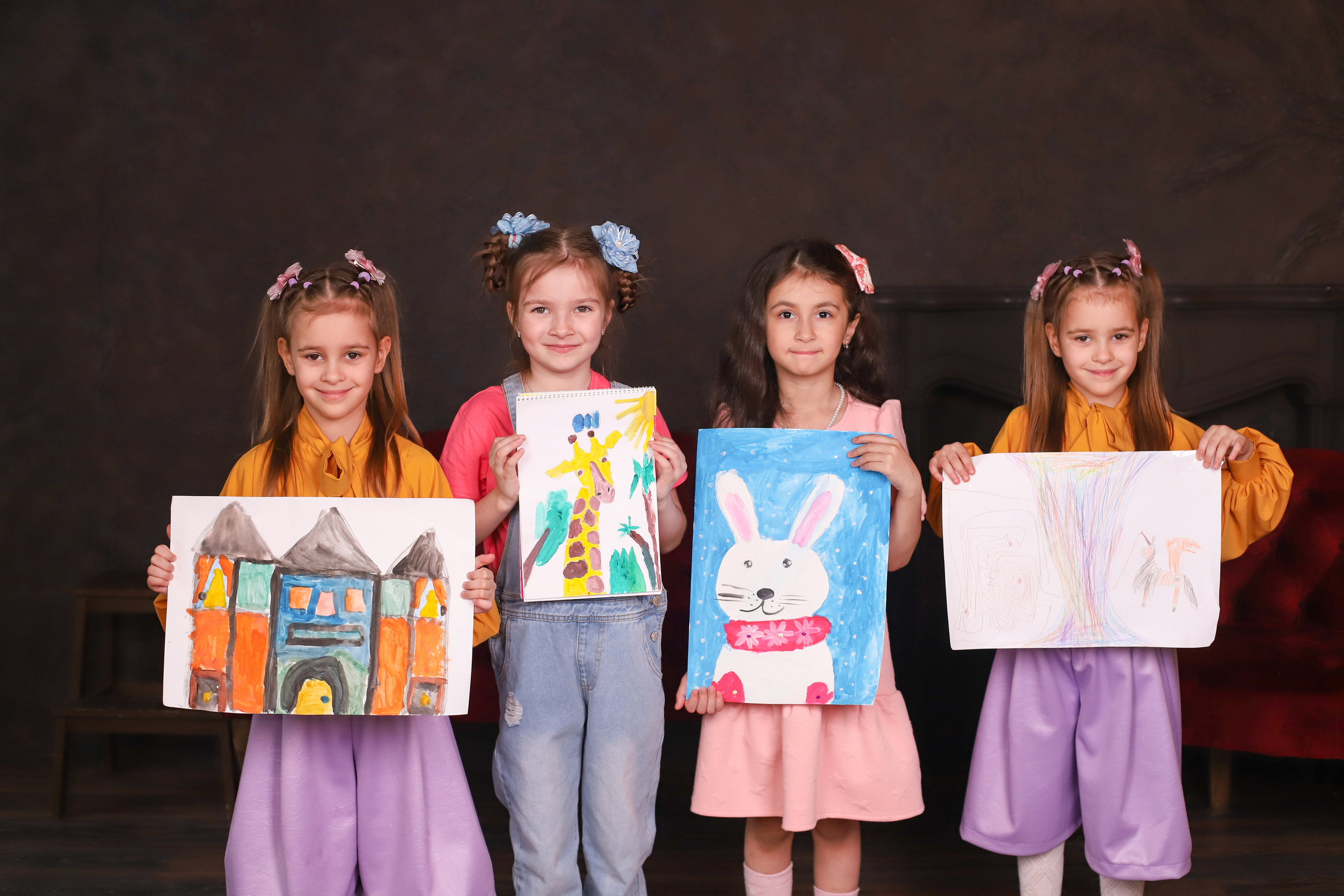 Выпускной альбом для садика «Мальвина». Фотограф в Сургуте Брызгунова Анастасия