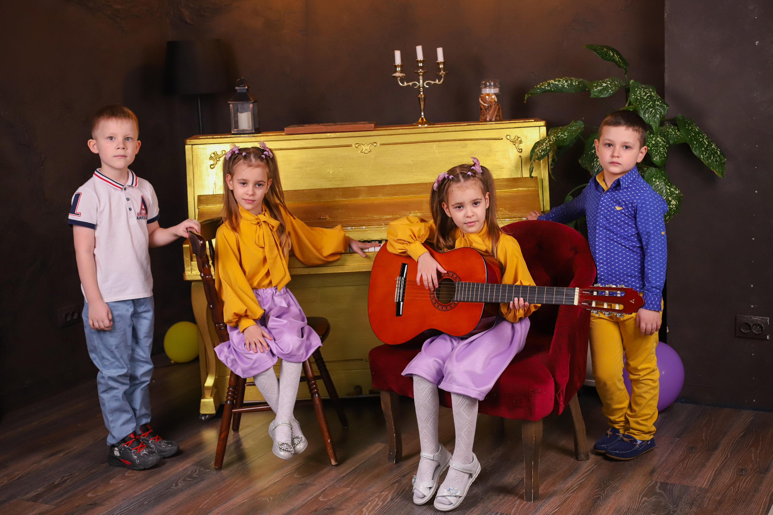 Выпускной альбом для садика «Мальвина». Фотограф в Сургуте Брызгунова Анастасия