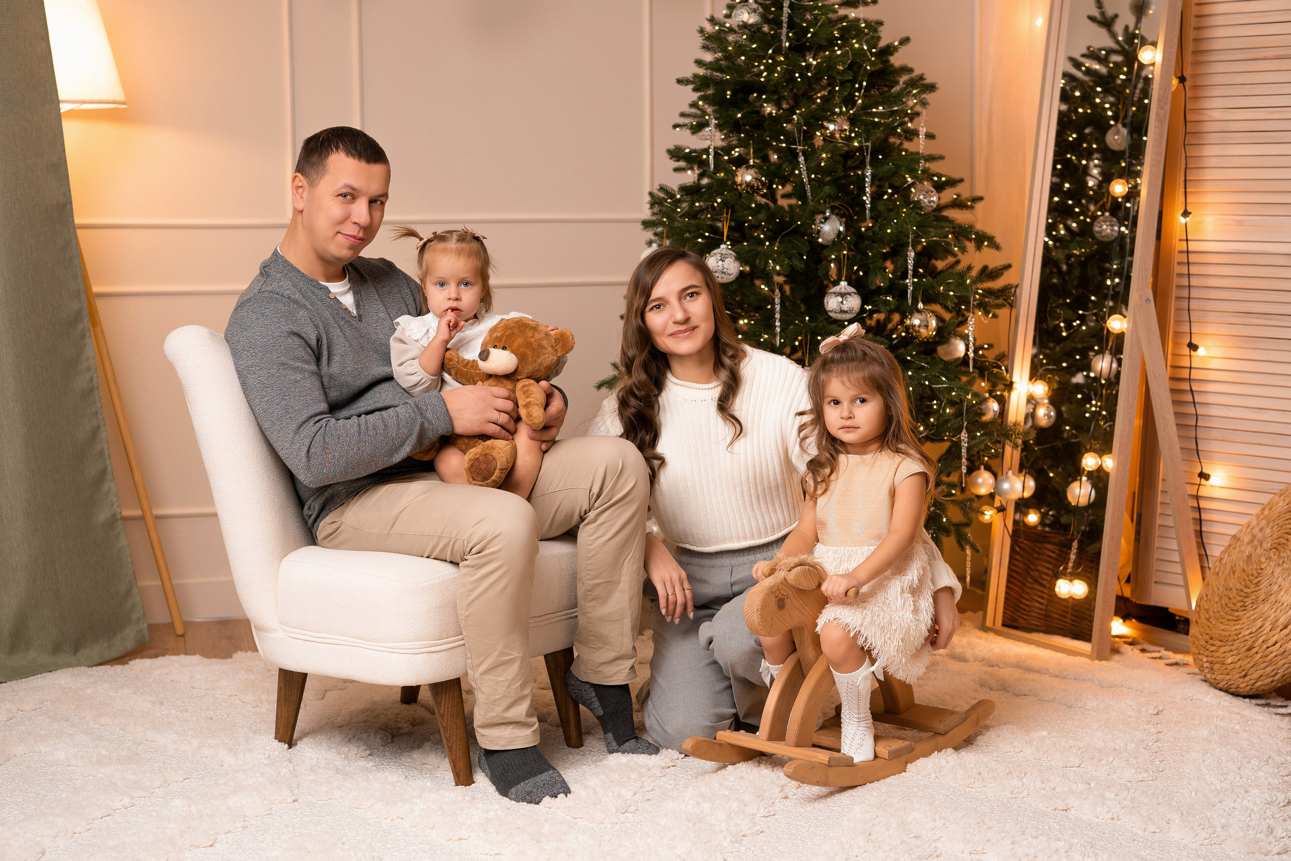 Новогодний 2024-2025. Фотограф новорожденных г. Рязань, детский и семейный фотограф