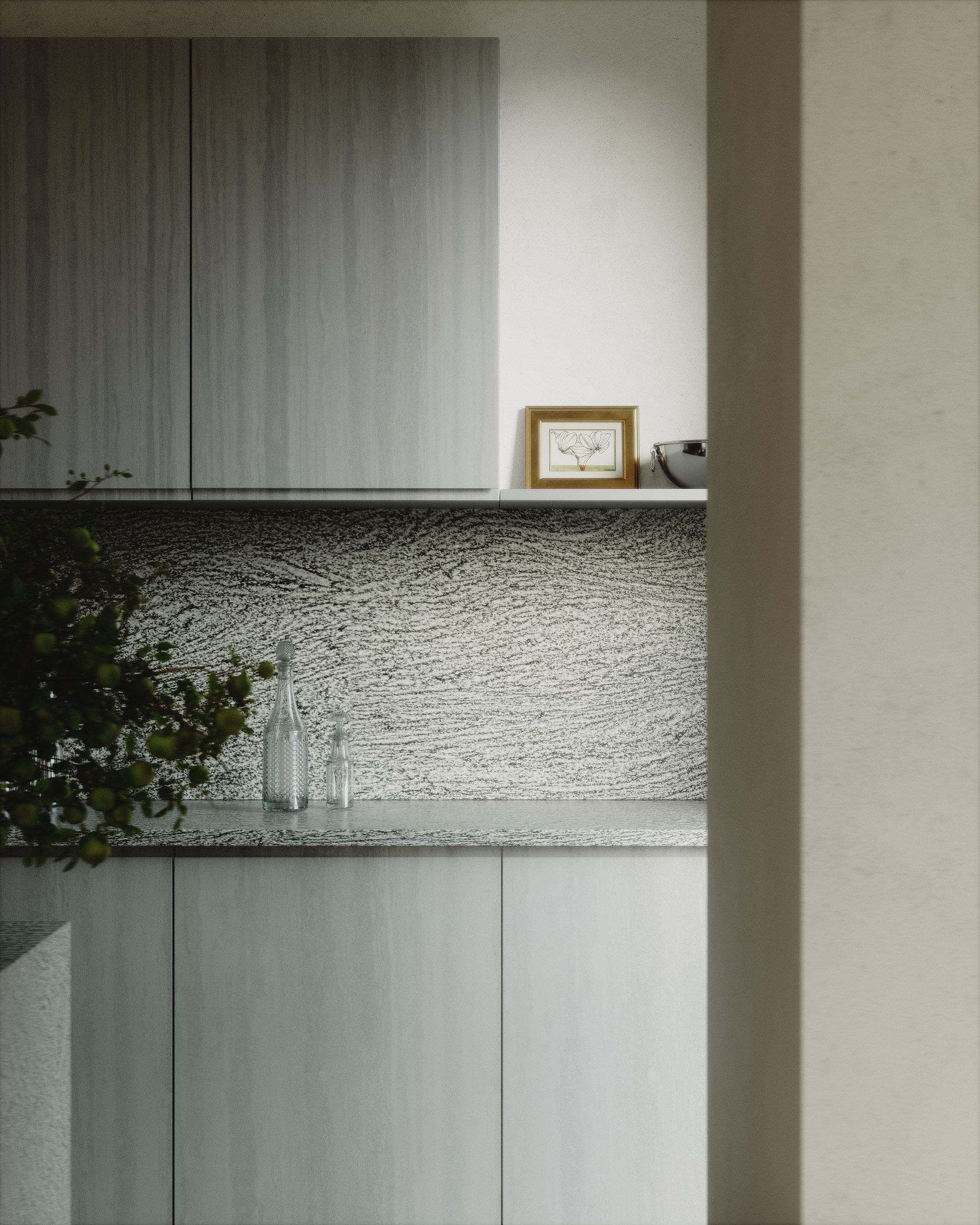 Кухня-гостиная_44 м2. 3d визуализатор Валерия Романова