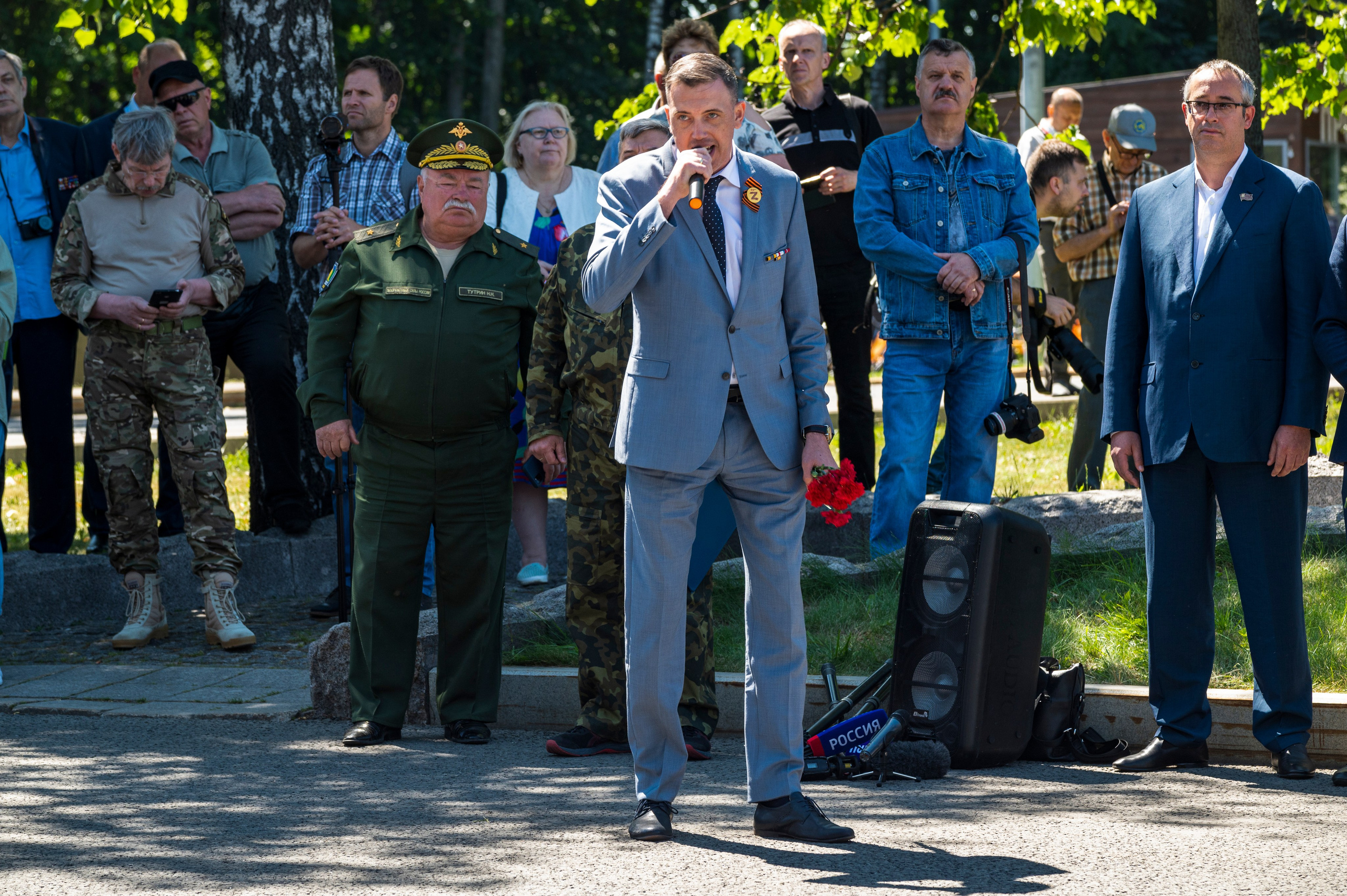 День ветеранов боевых действий 2022. Фотограф Роман Адлер